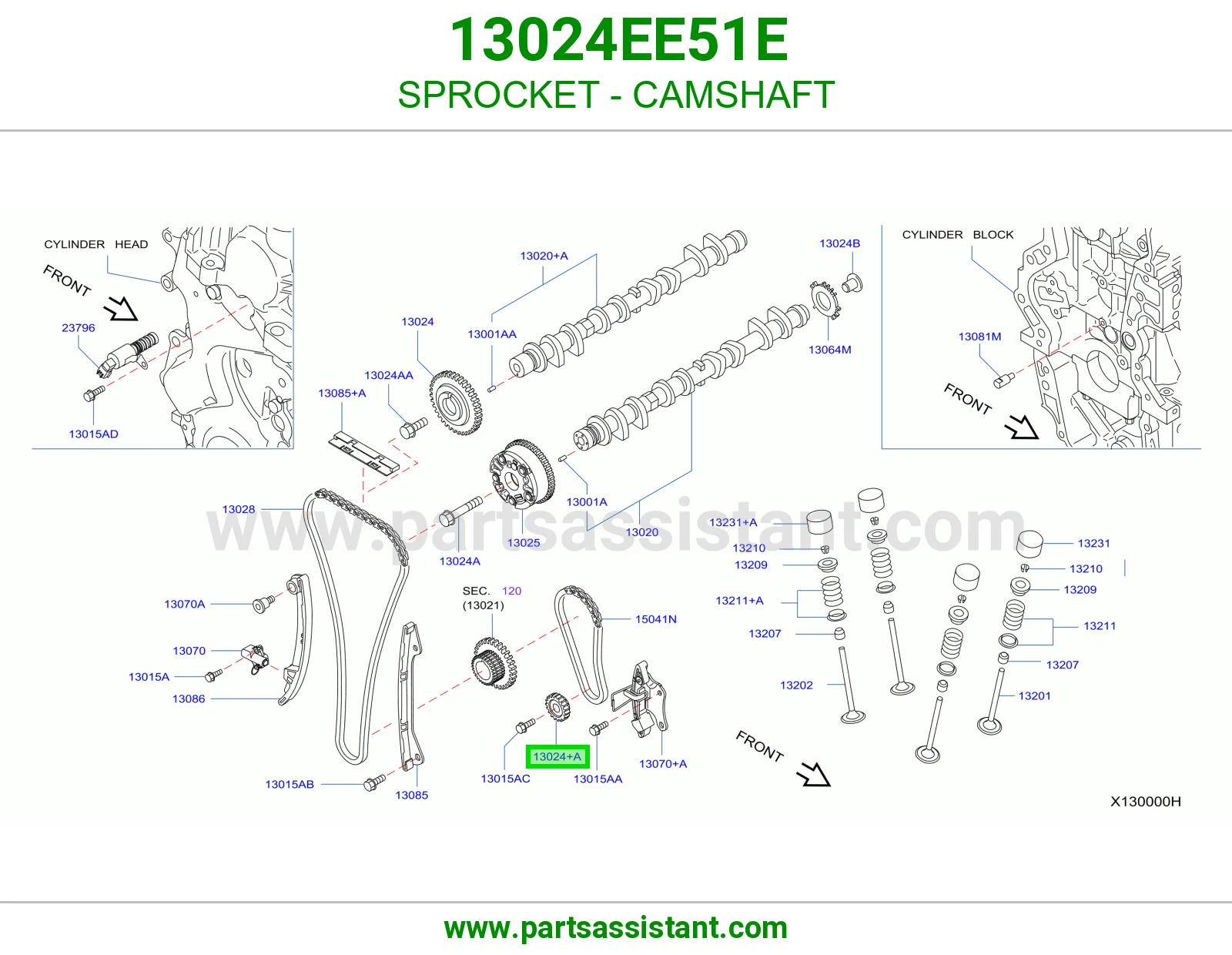 SPROCKET - CAMSHAFT