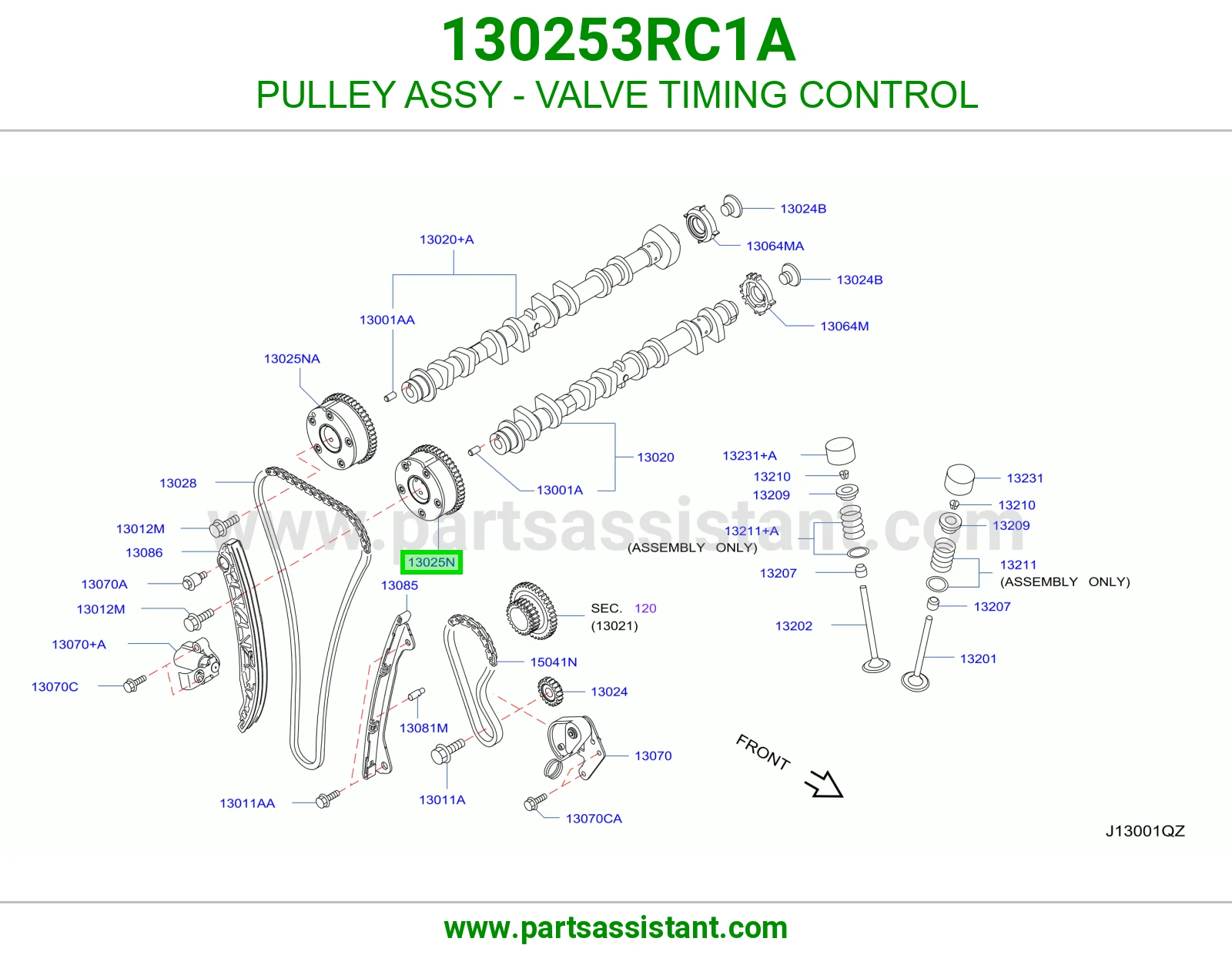 PULLEY ASSY - VALVE TIMING CONTROL