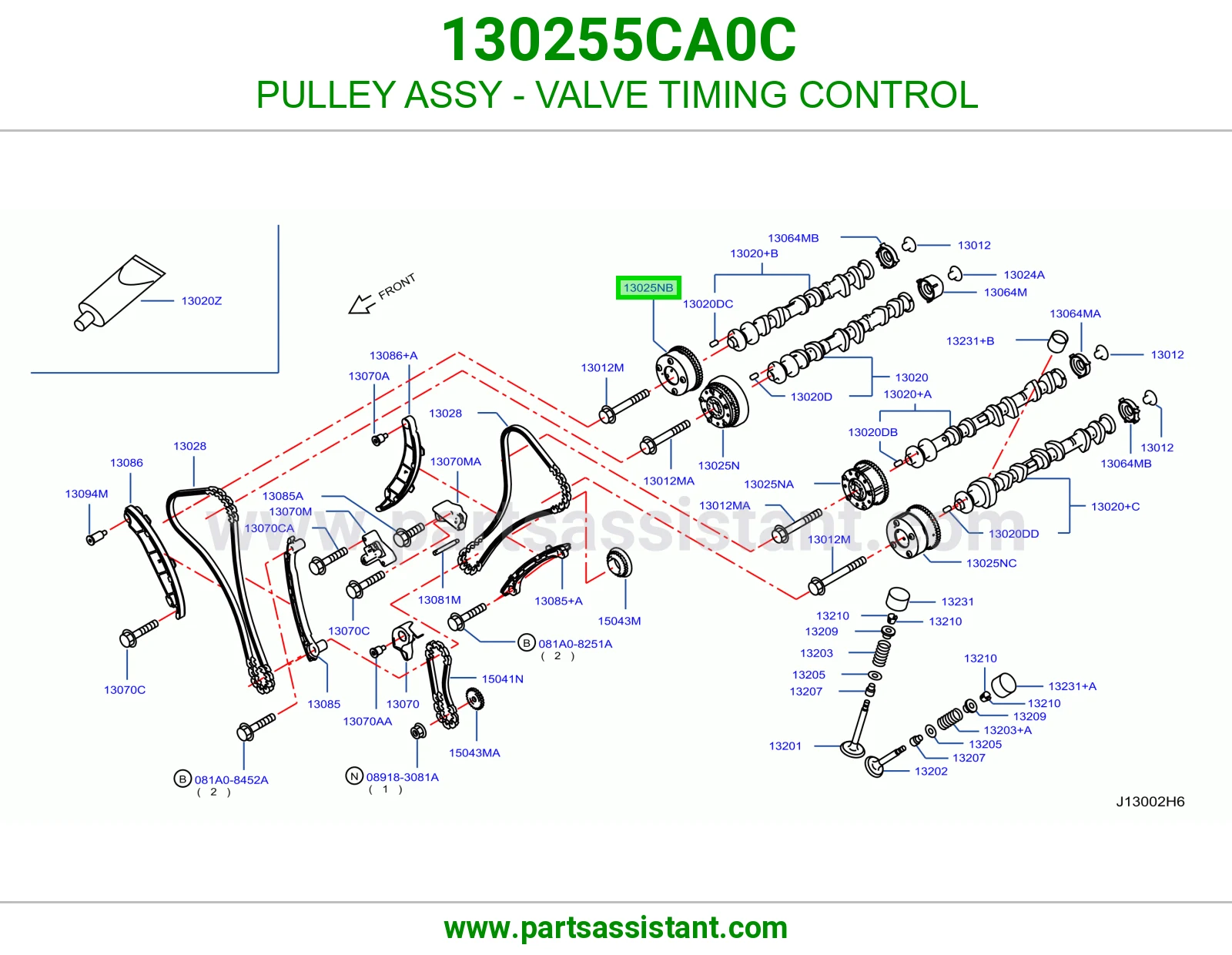 PULLEY ASSY - VALVE TIMING CONTROL