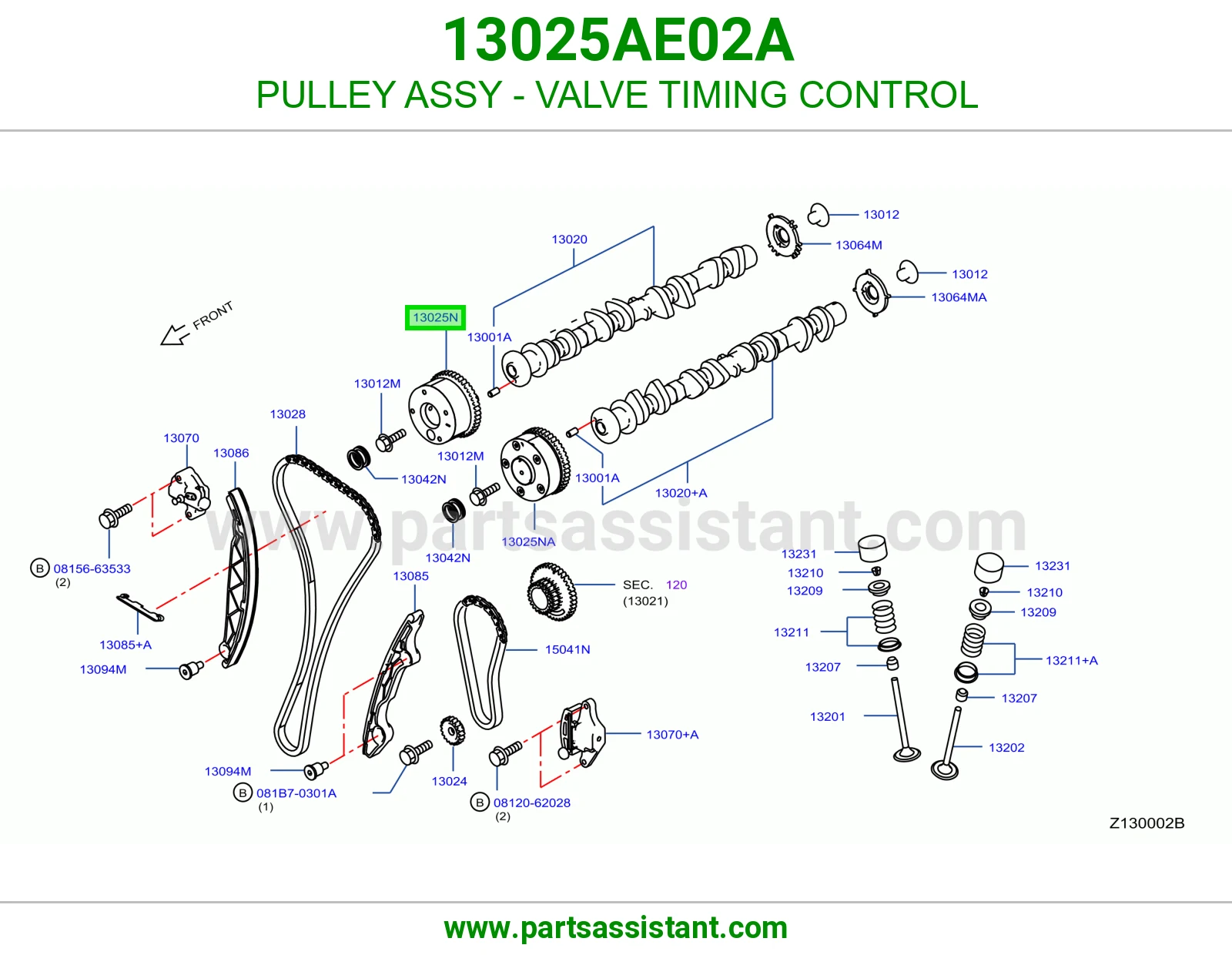 PULLEY ASSY - VALVE TIMING CONTROL