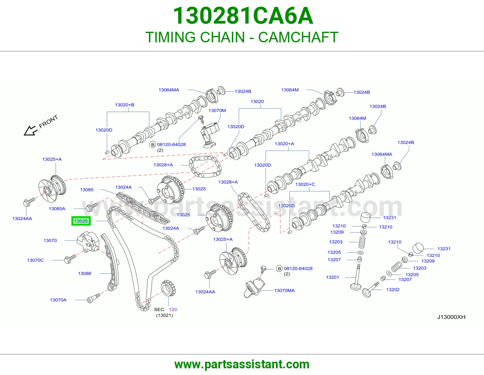 TIMING CHAIN - CAMCHAFT