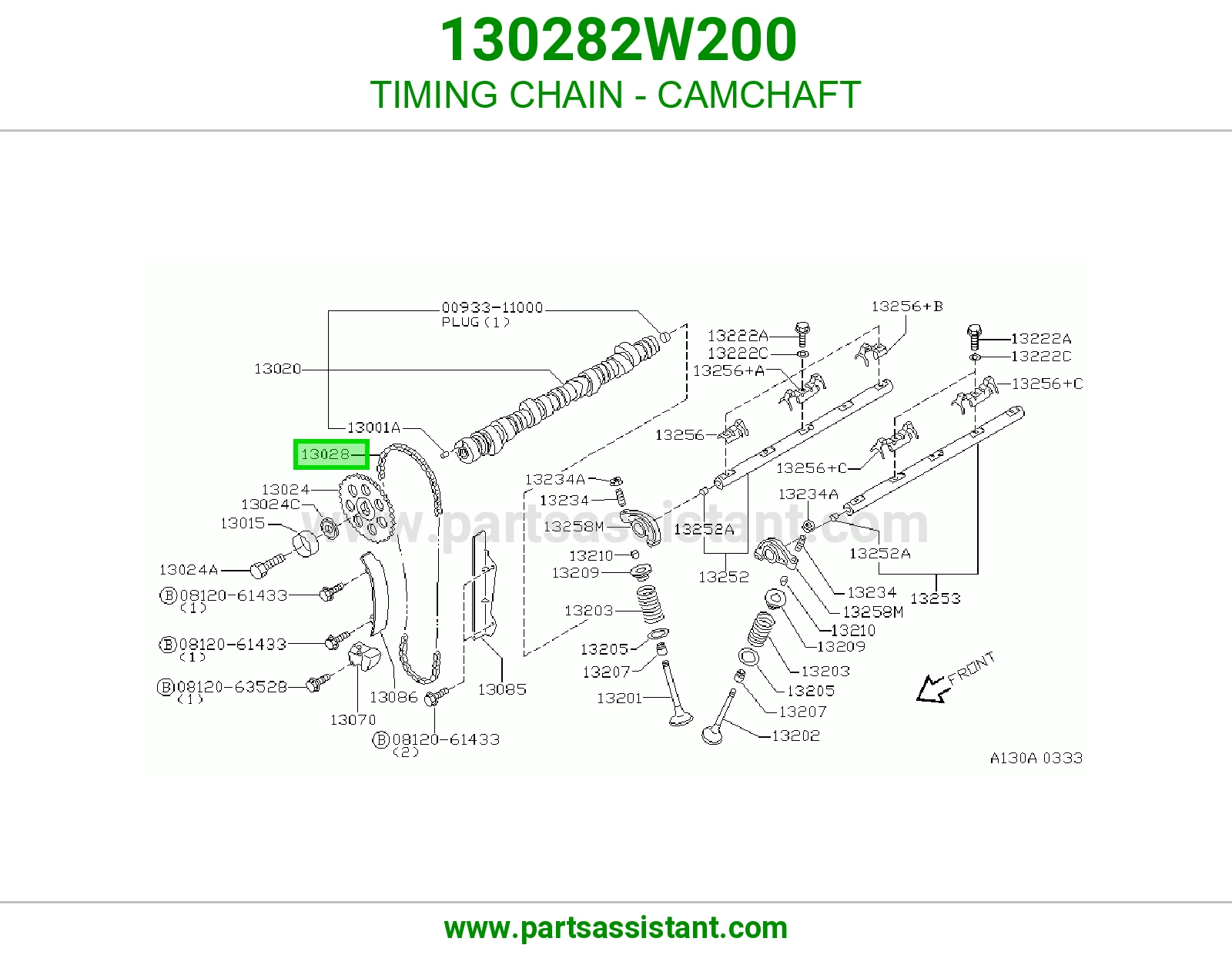 TIMING CHAIN - CAMCHAFT