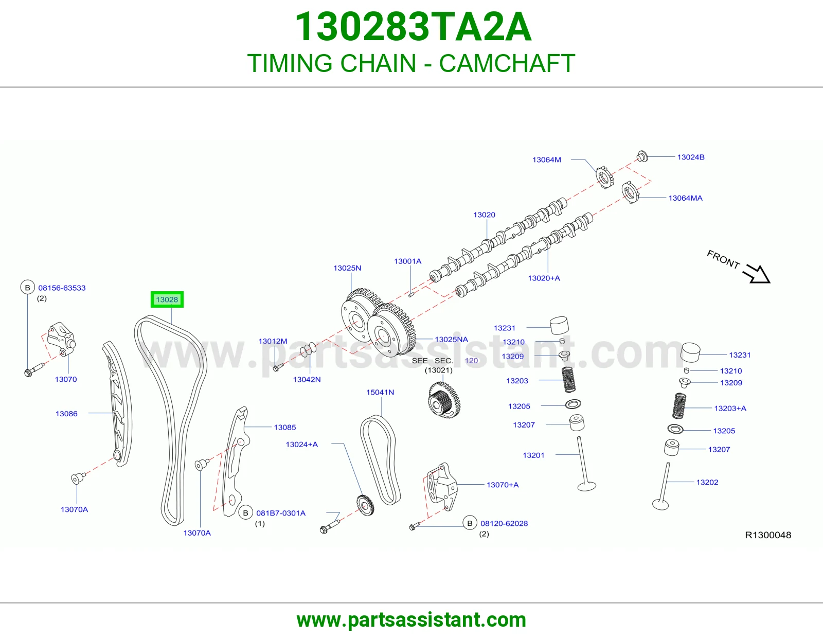 TIMING CHAIN - CAMCHAFT