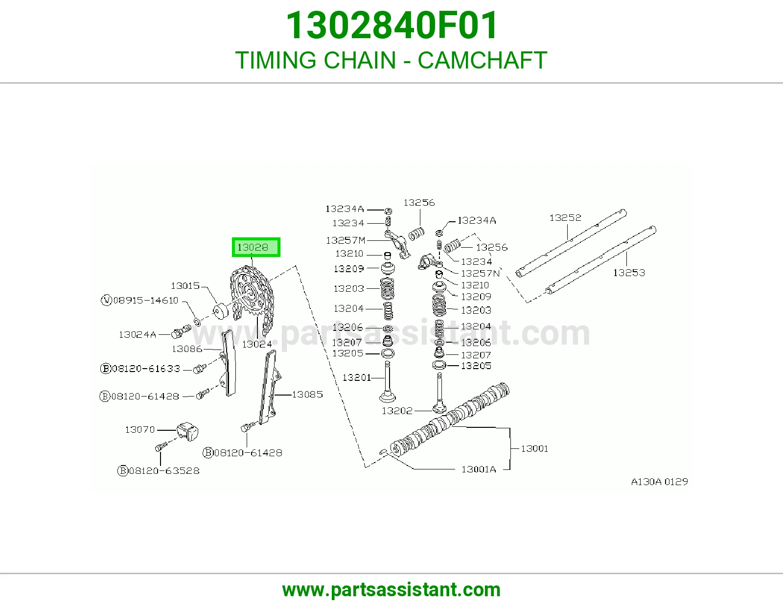 TIMING CHAIN - CAMCHAFT