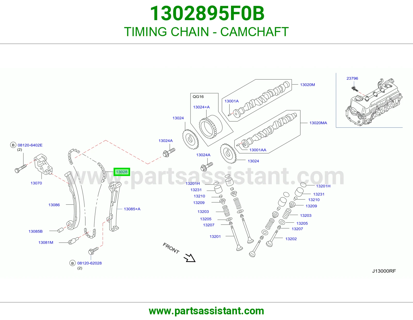 TIMING CHAIN - CAMCHAFT
