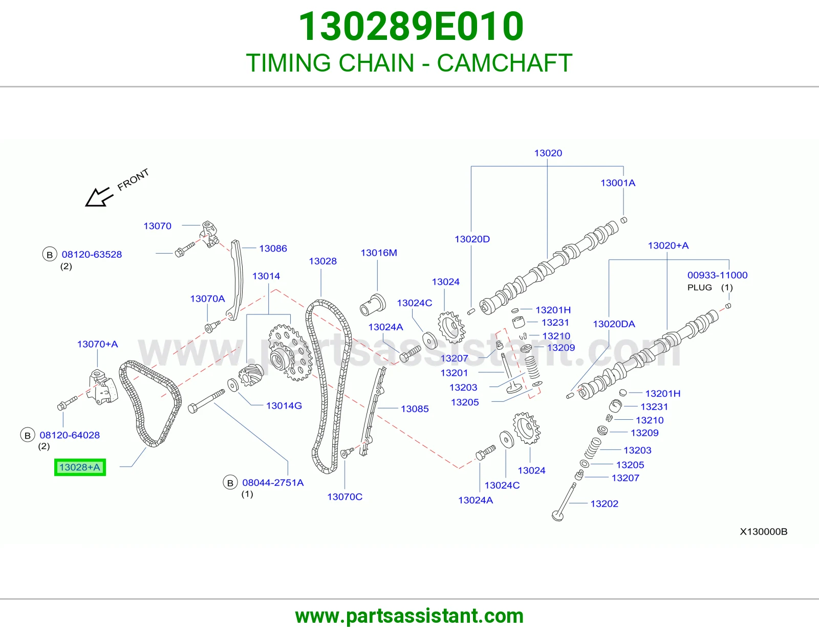 TIMING CHAIN - CAMCHAFT
