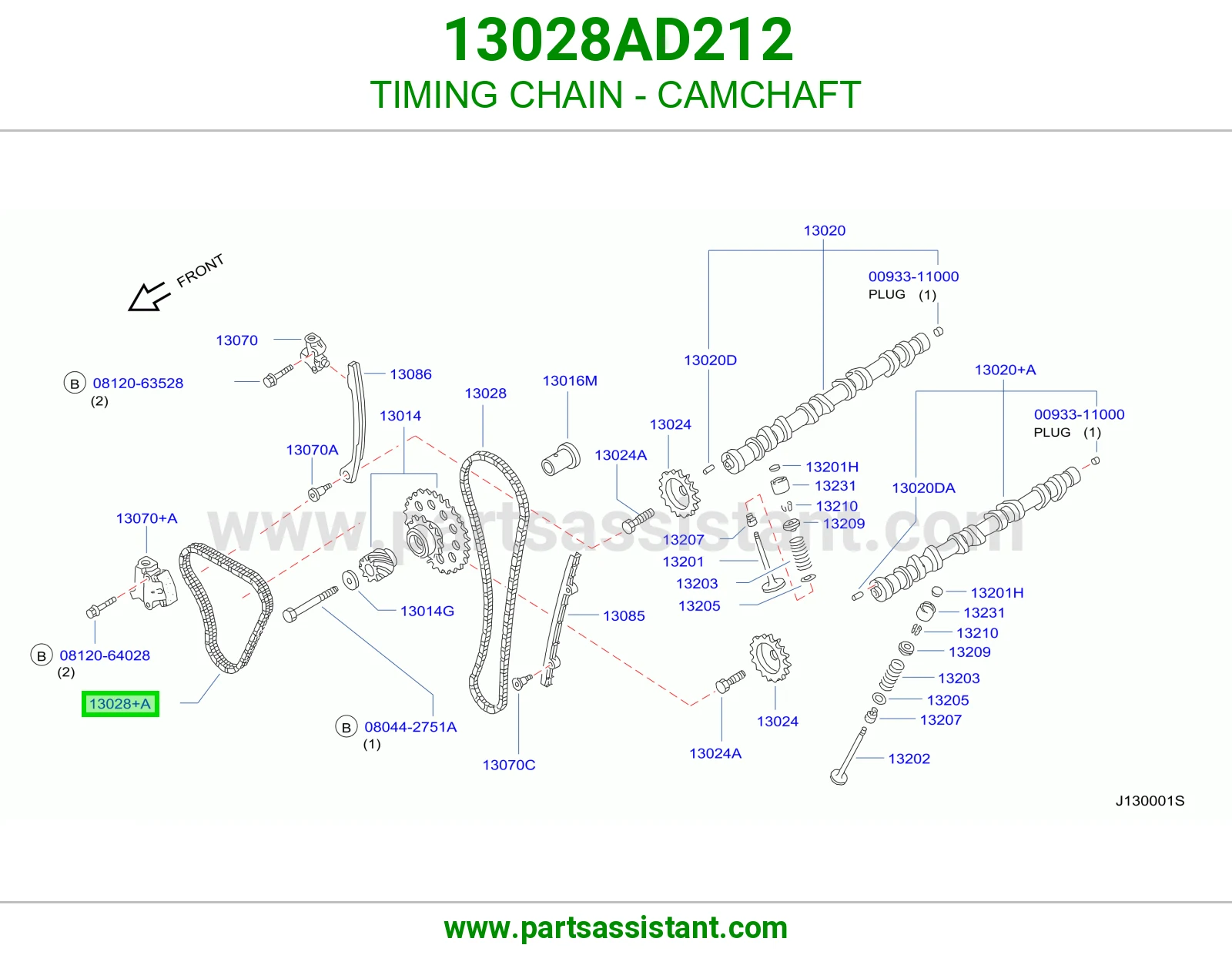 TIMING CHAIN - CAMCHAFT