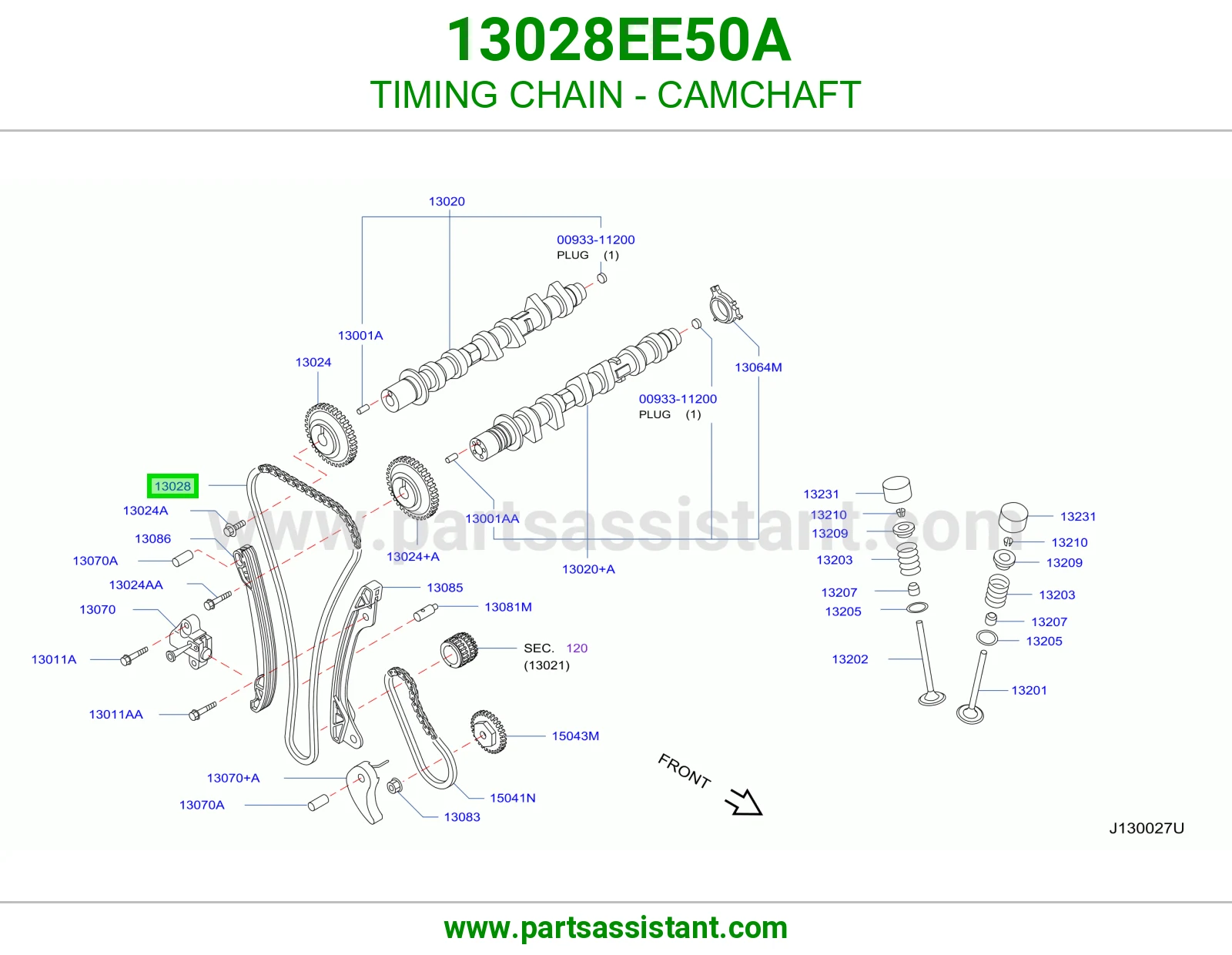 TIMING CHAIN - CAMCHAFT