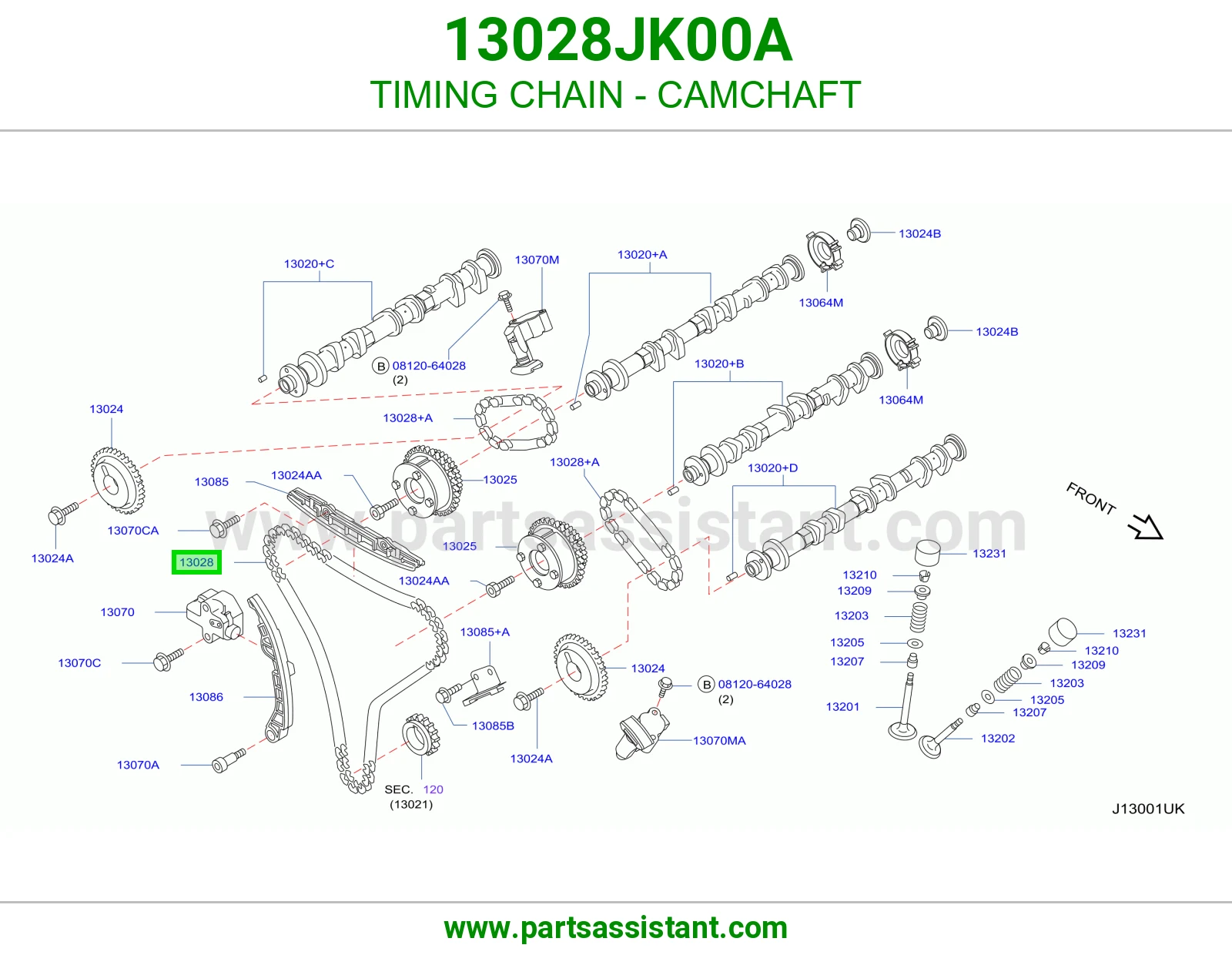 TIMING CHAIN - CAMCHAFT