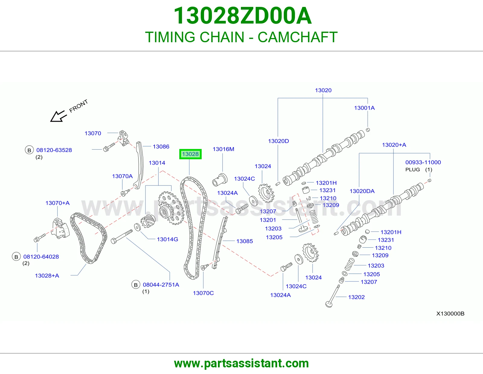TIMING CHAIN - CAMCHAFT