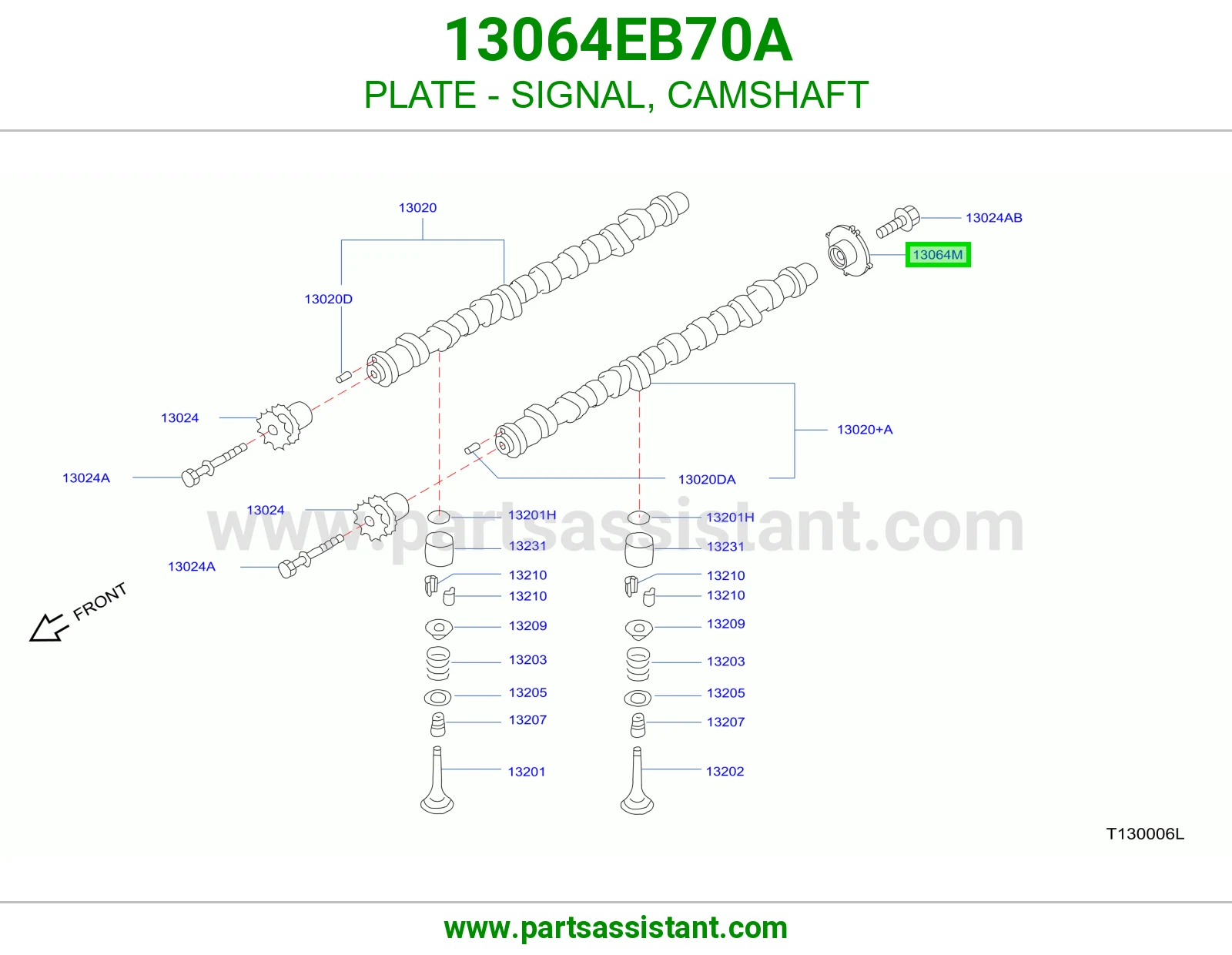 PLATE - SIGNAL, CAMSHAFT