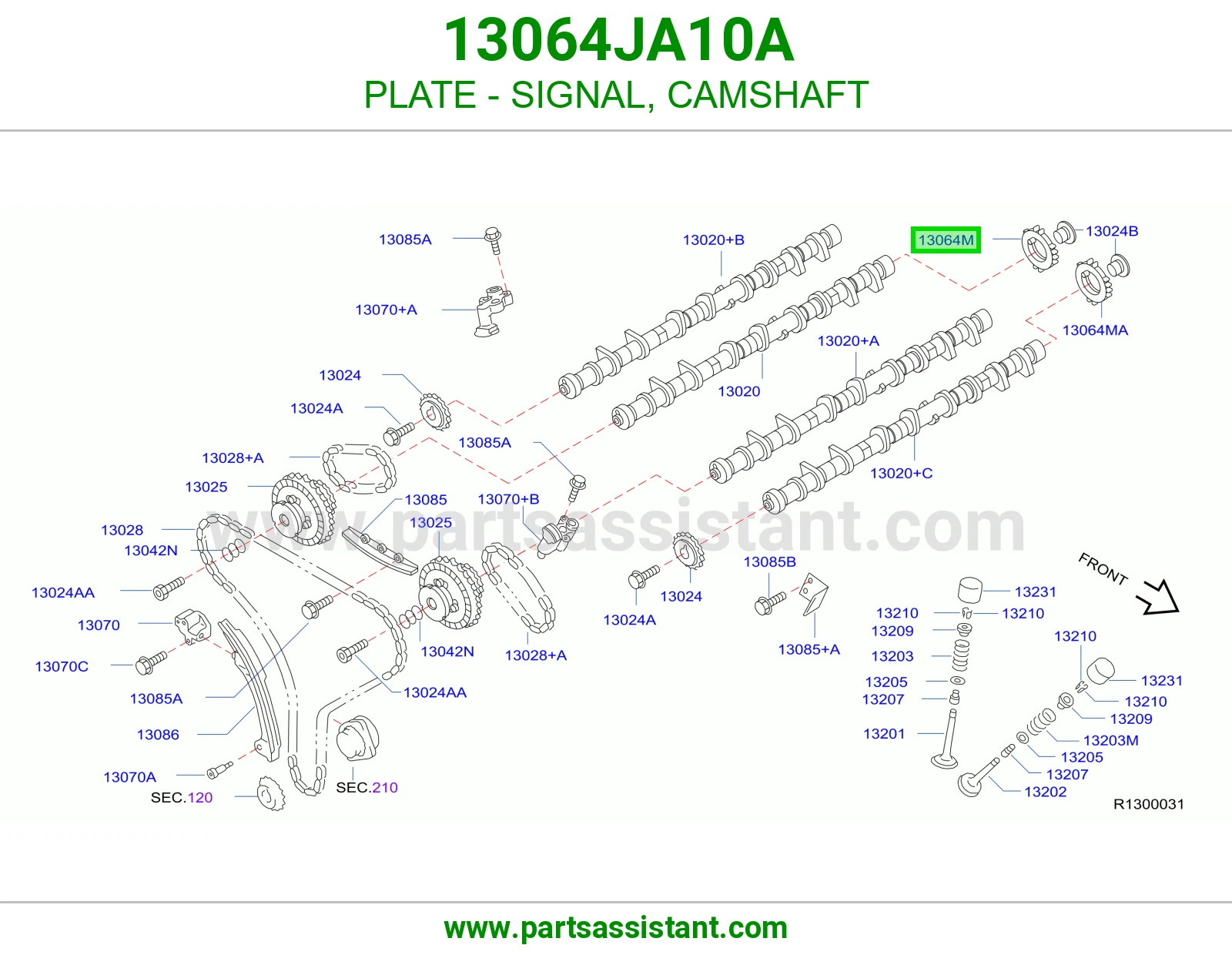 PLATE - SIGNAL, CAMSHAFT