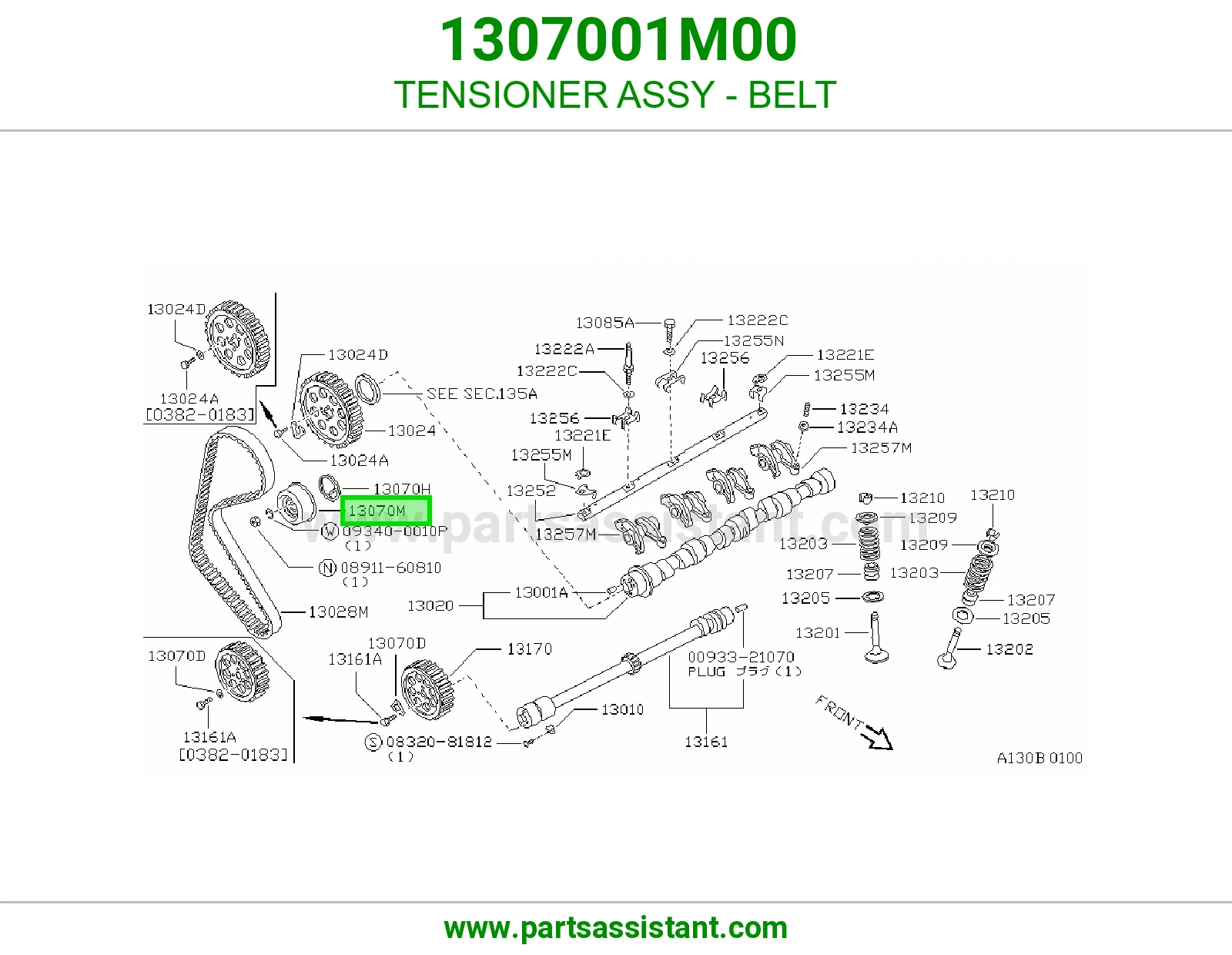 TENSIONER ASSY - BELT