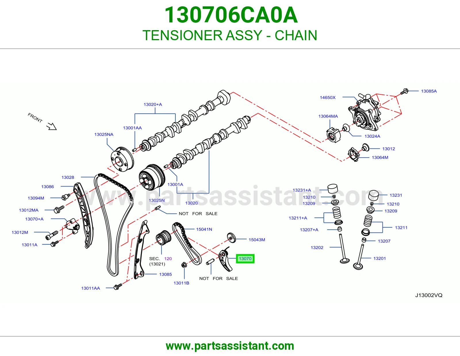 TENSIONER ASSY - CHAIN