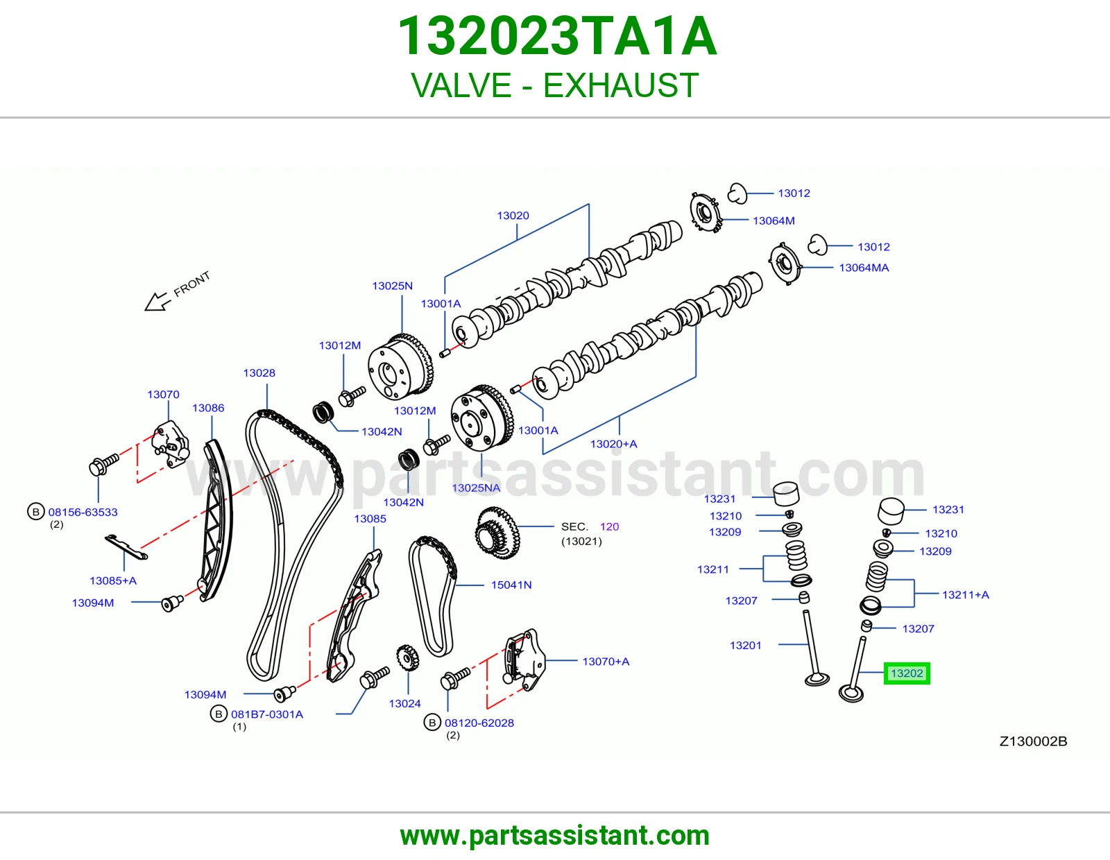 VALVE - EXHAUST