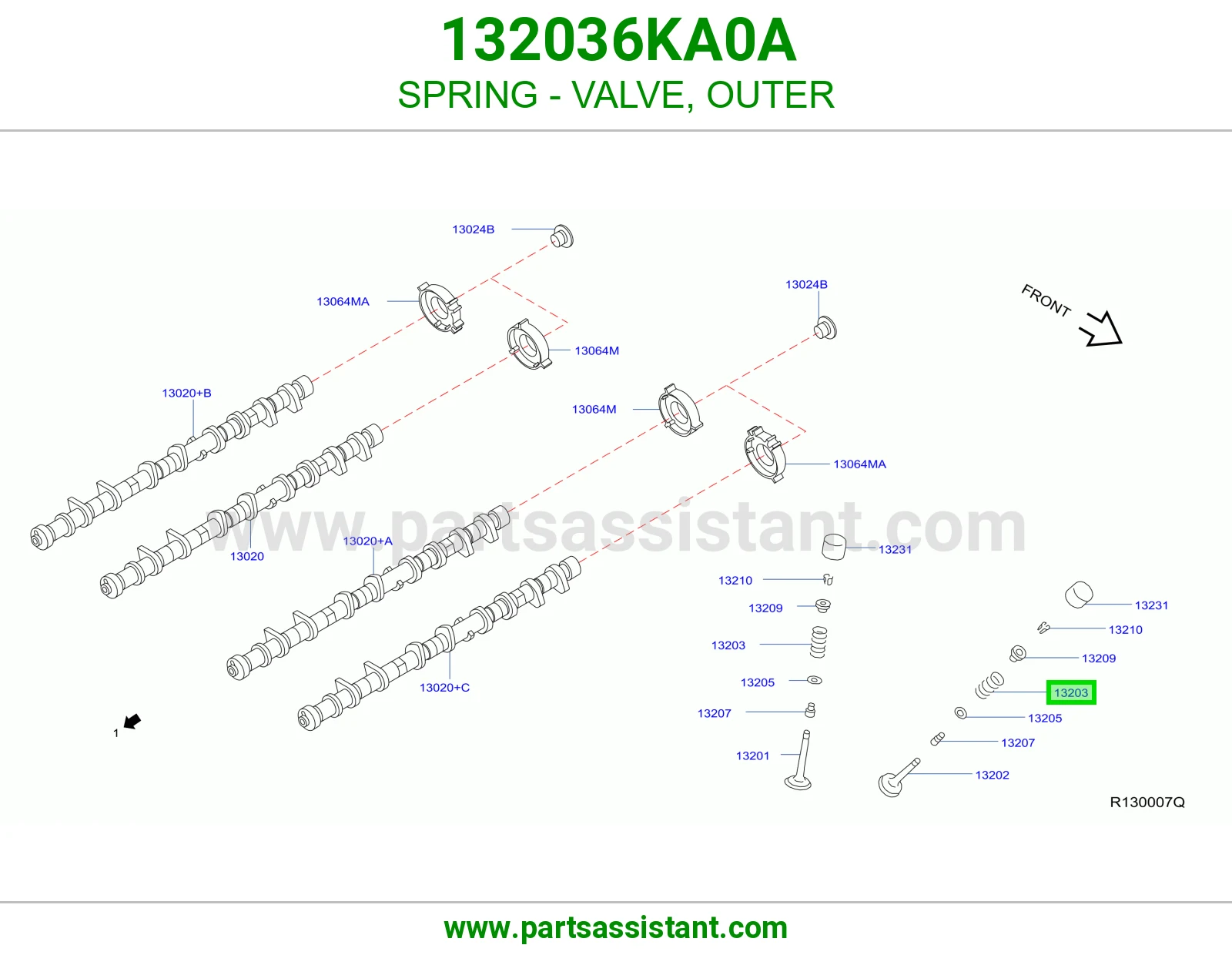 SPRING - VALVE, OUTER