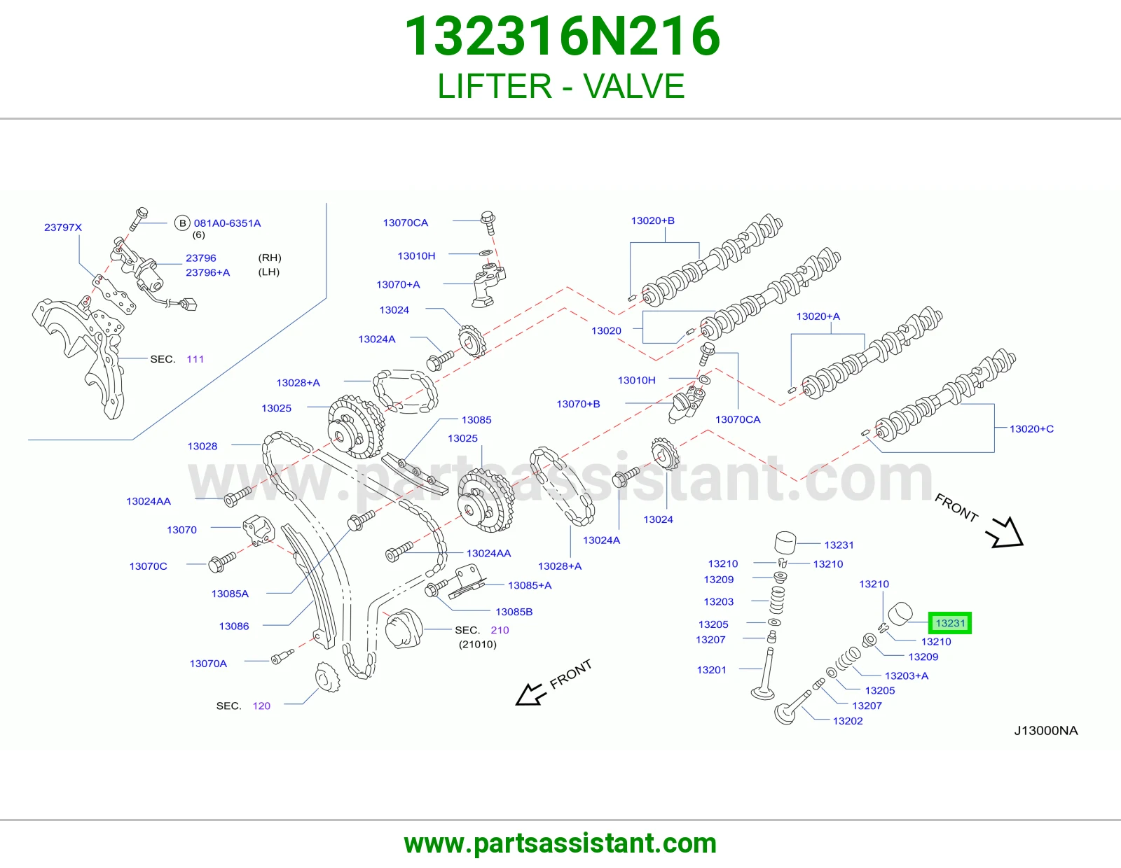 LIFTER - VALVE