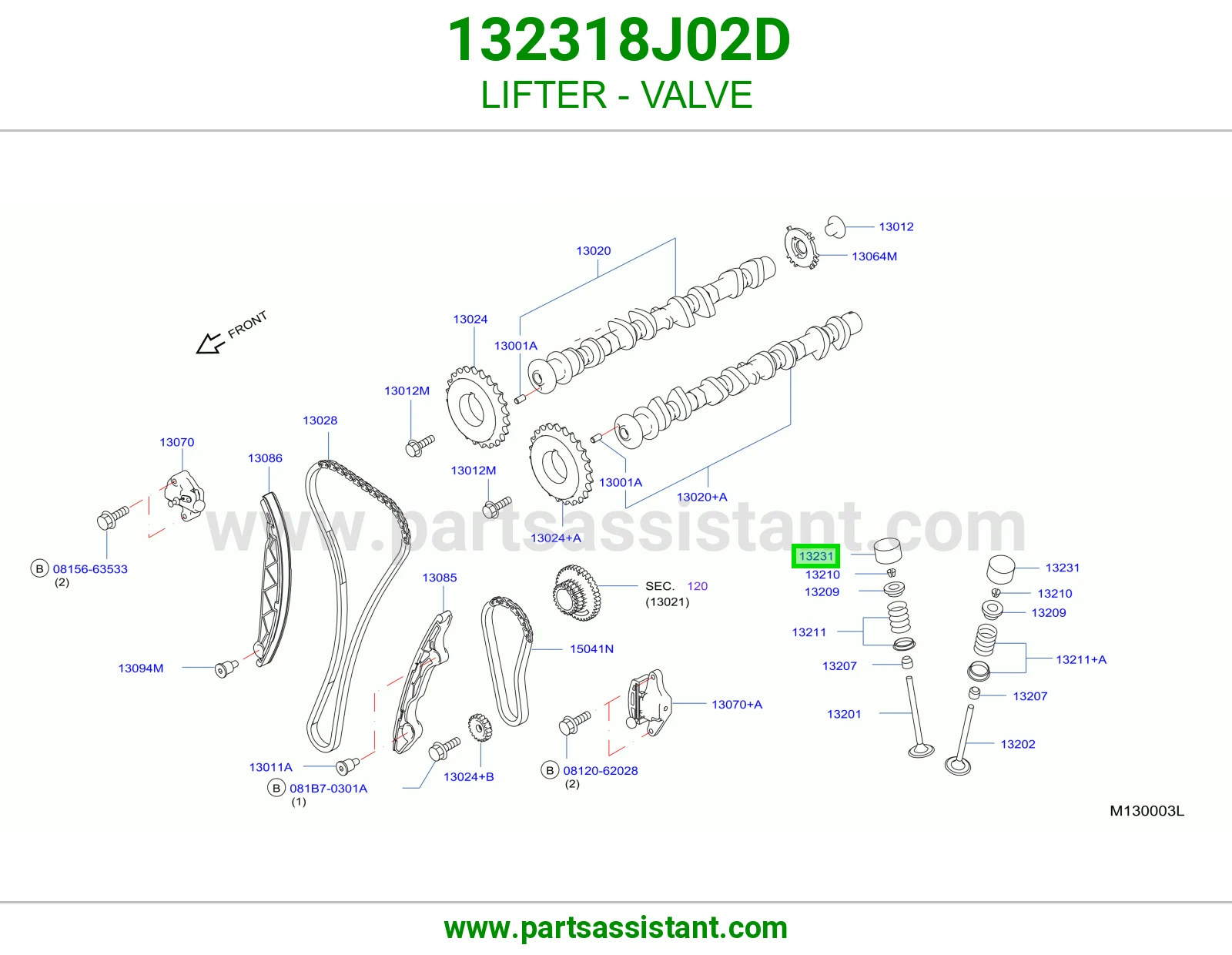LIFTER - VALVE