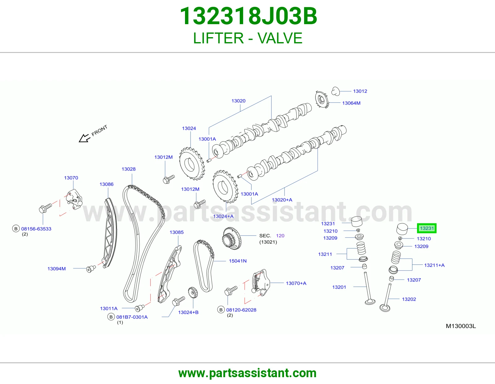 LIFTER - VALVE