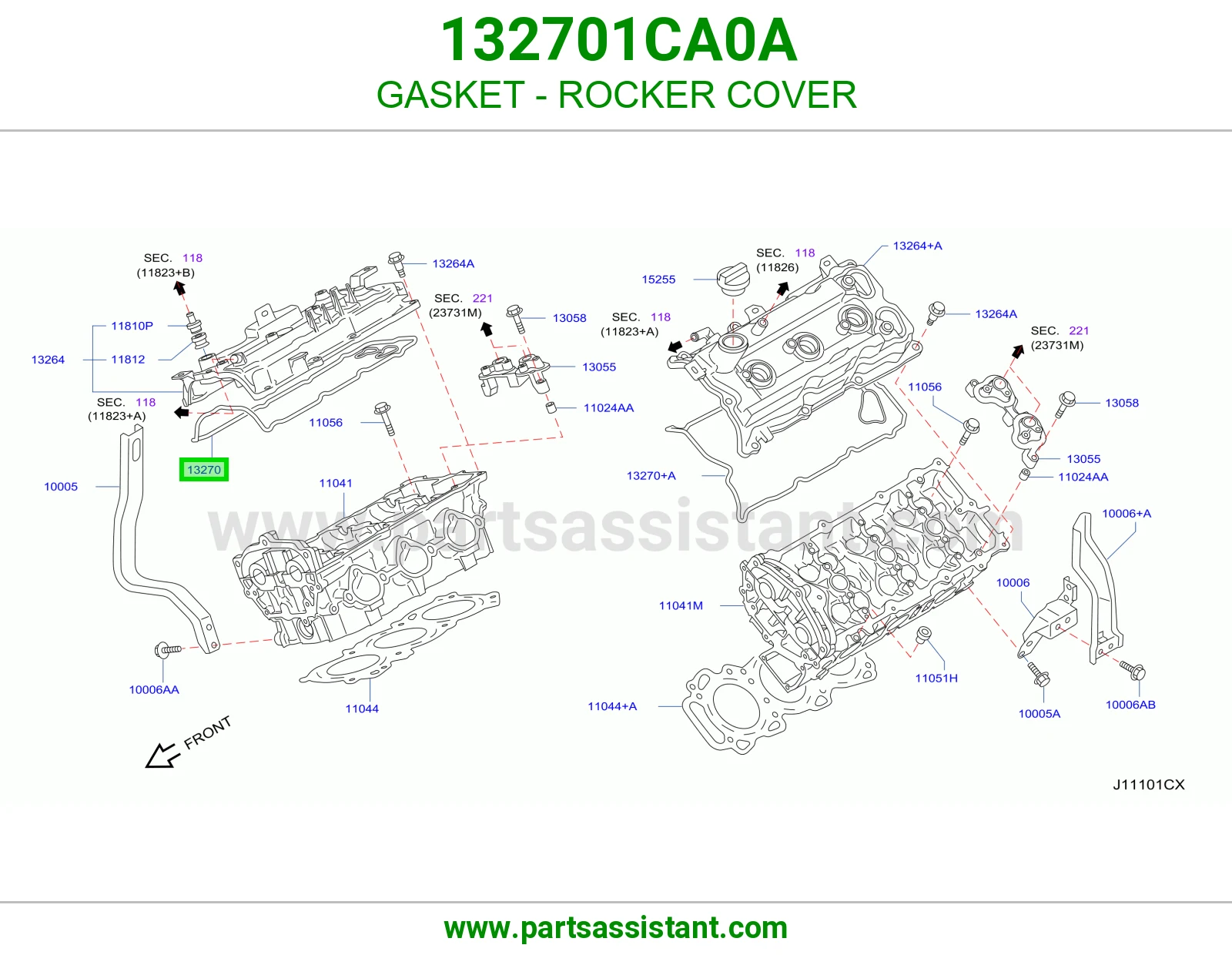 GASKET - ROCKER COVER