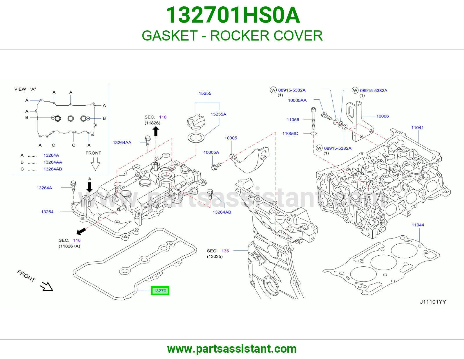 GASKET - ROCKER COVER