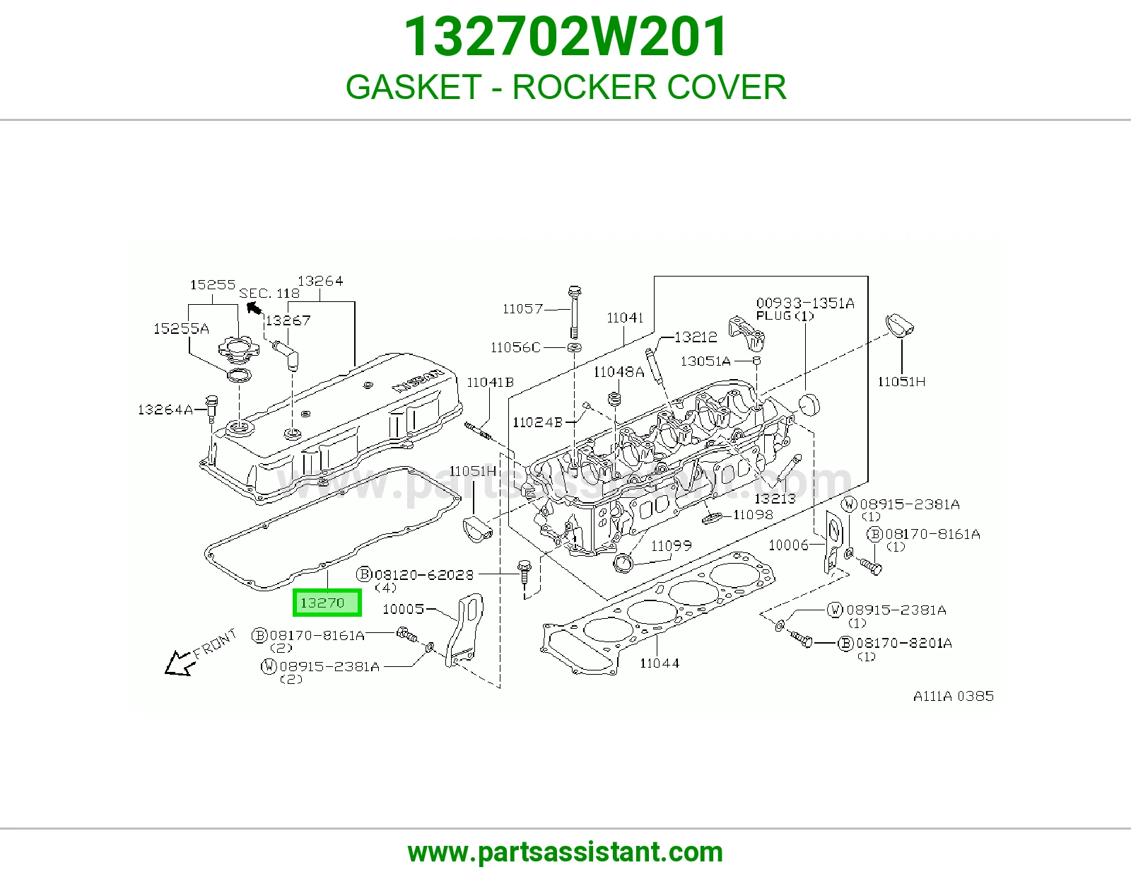GASKET - ROCKER COVER