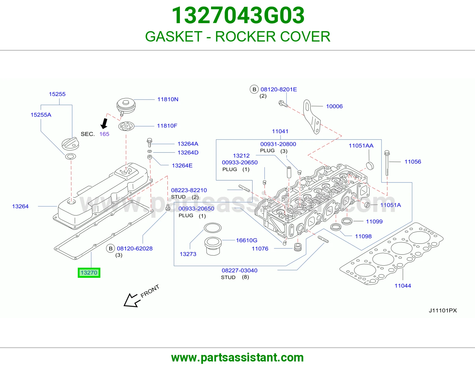 GASKET - ROCKER COVER