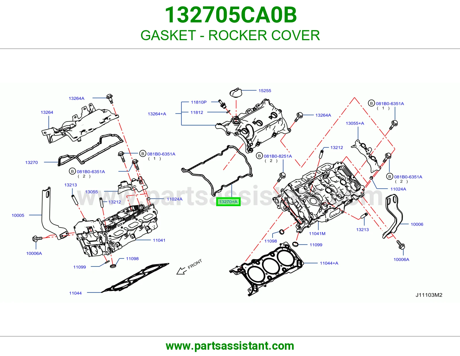 GASKET - ROCKER COVER