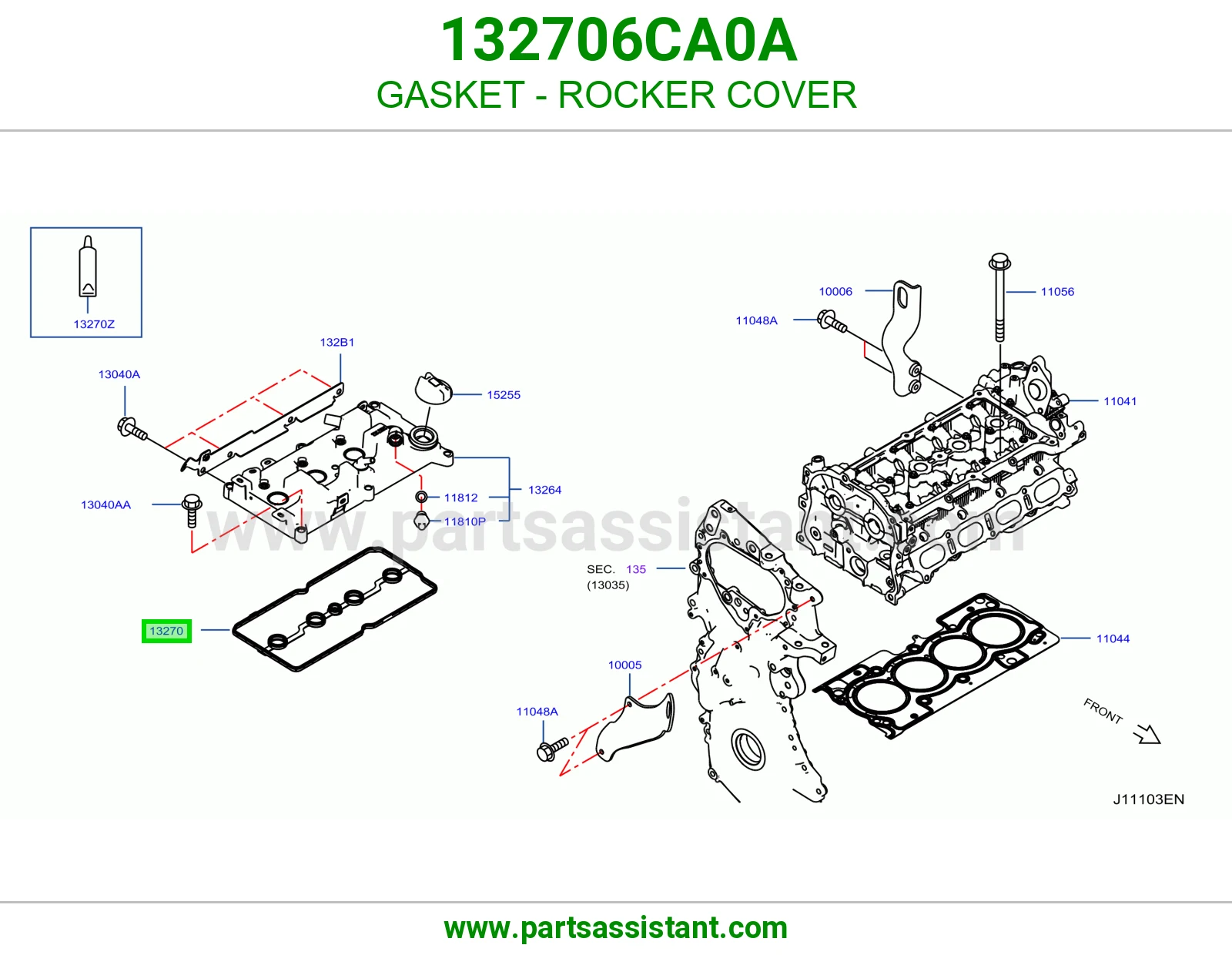 GASKET - ROCKER COVER