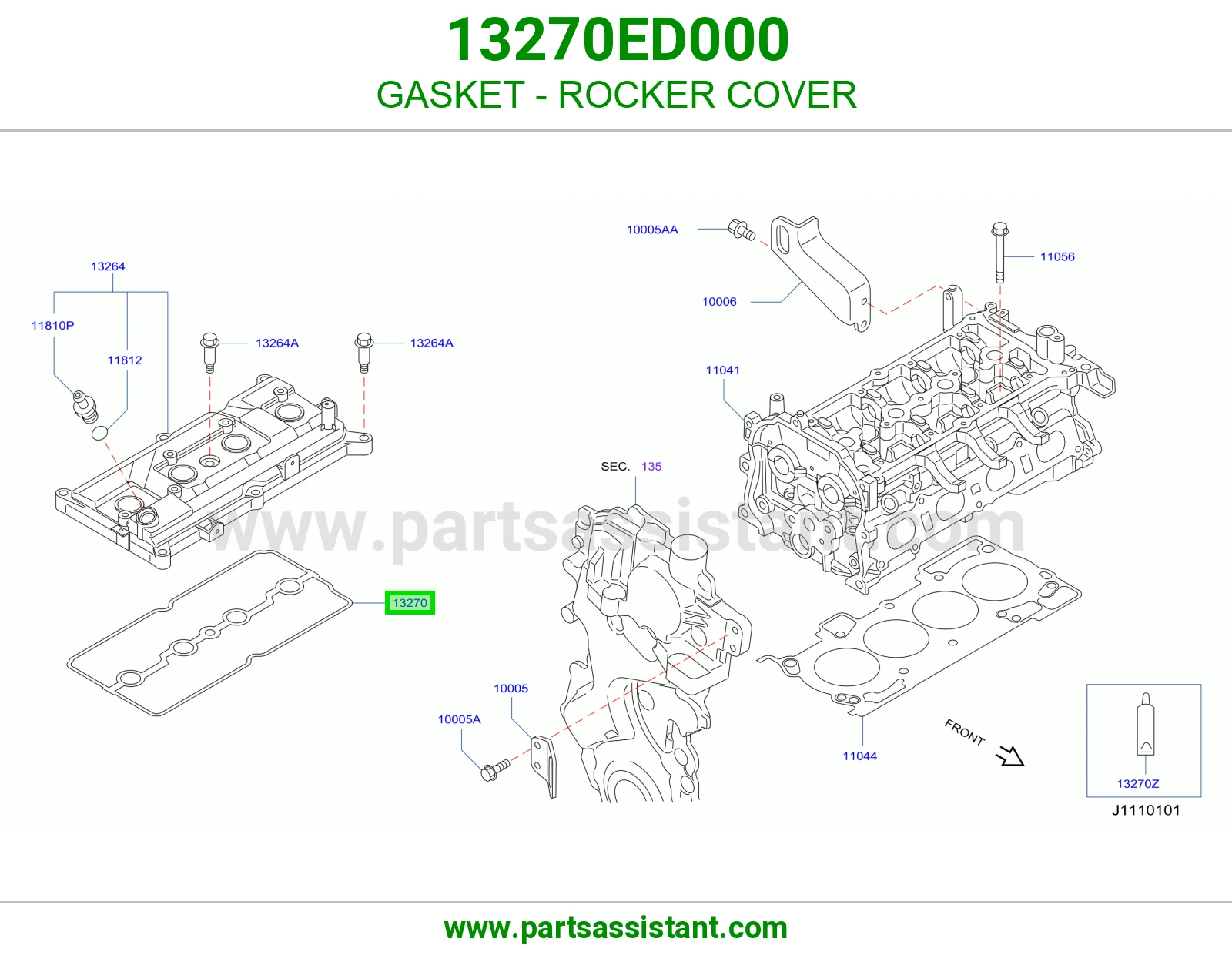 GASKET - ROCKER COVER