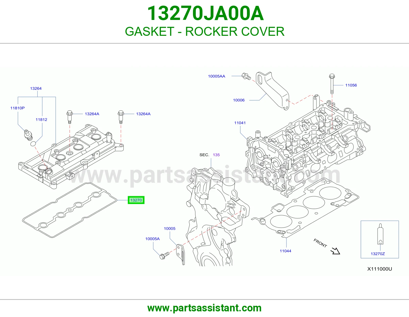 GASKET - ROCKER COVER
