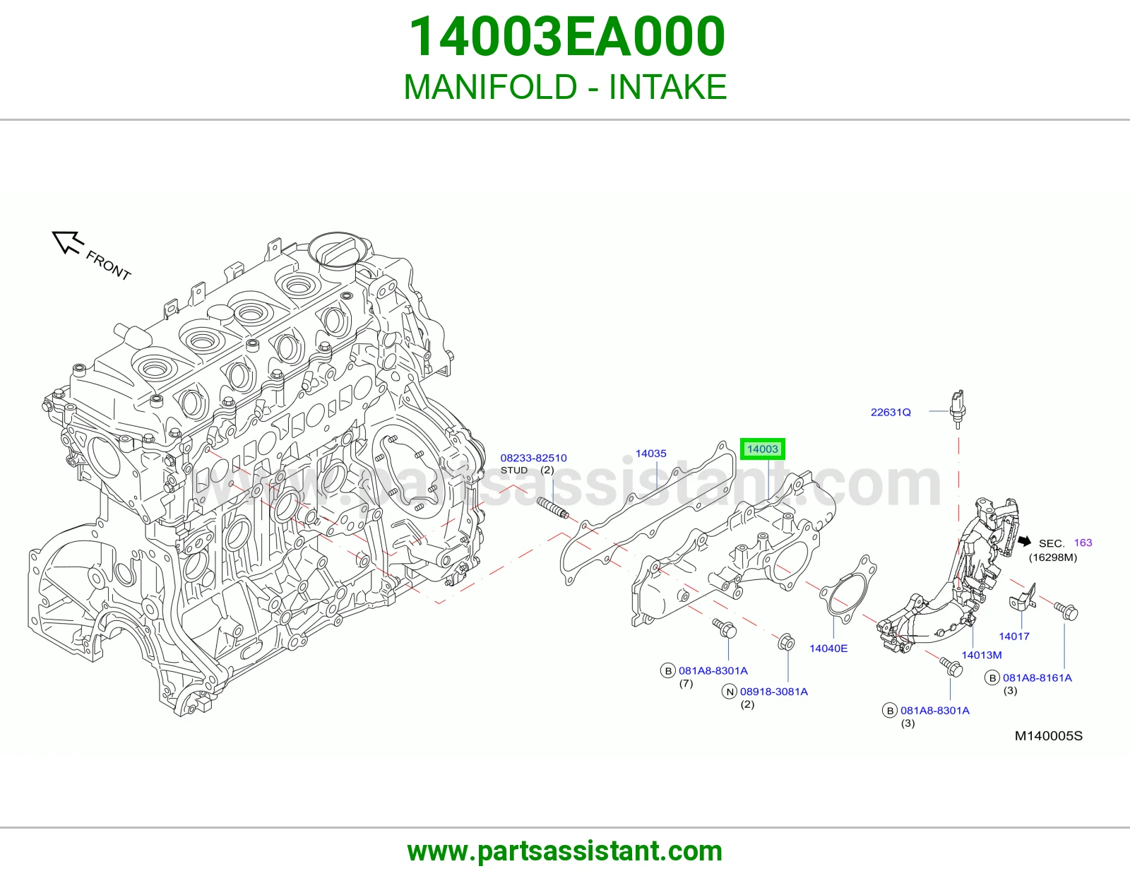 MANIFOLD - INTAKE