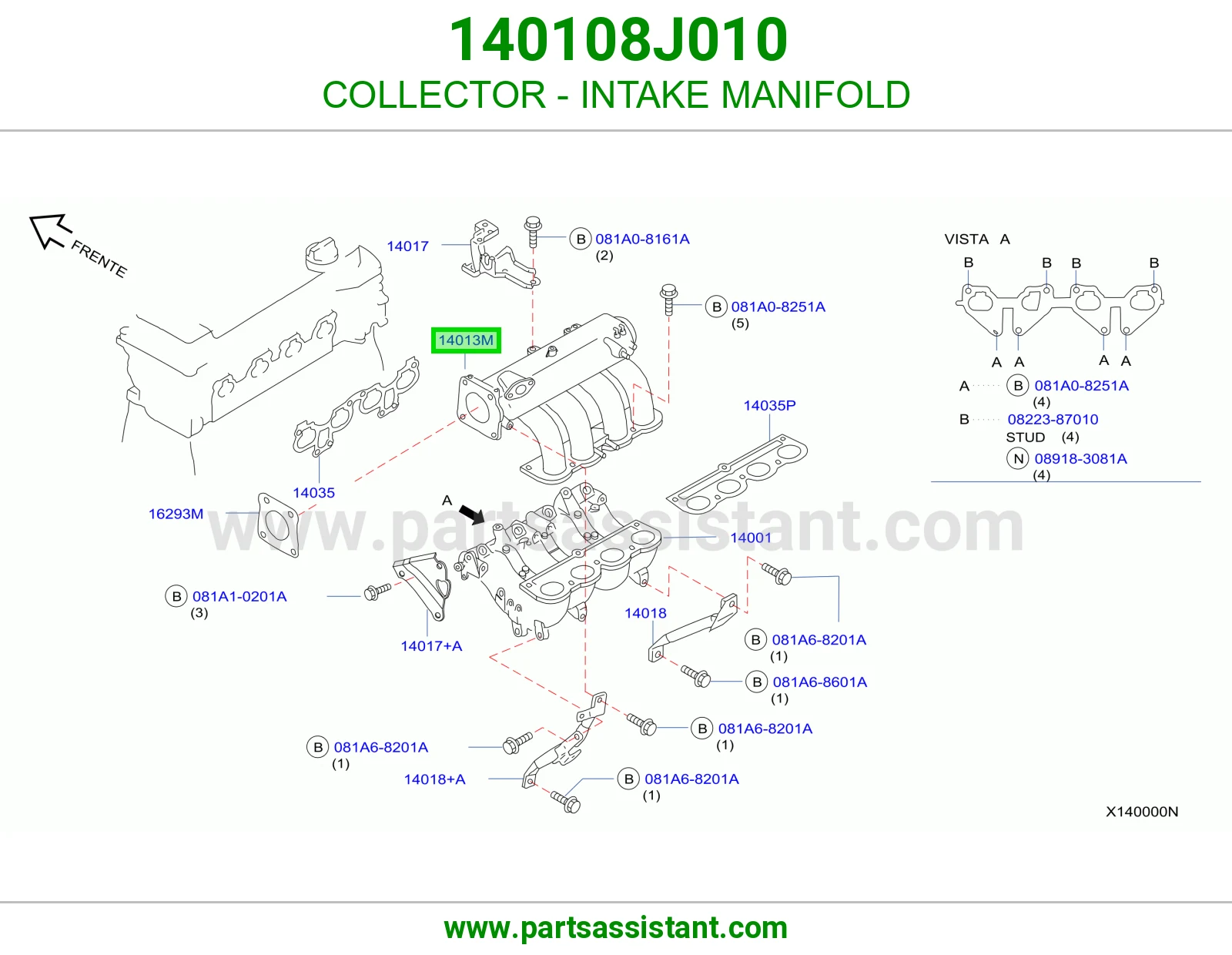 COLLECTOR - INTAKE MANIFOLD