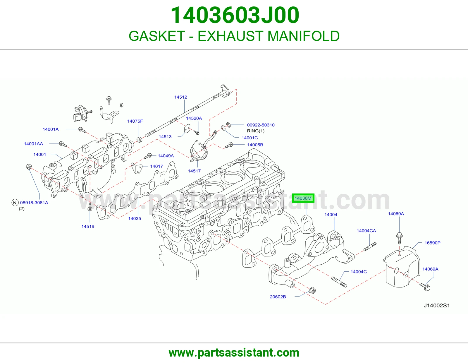 GASKET - EXHAUST MANIFOLD
