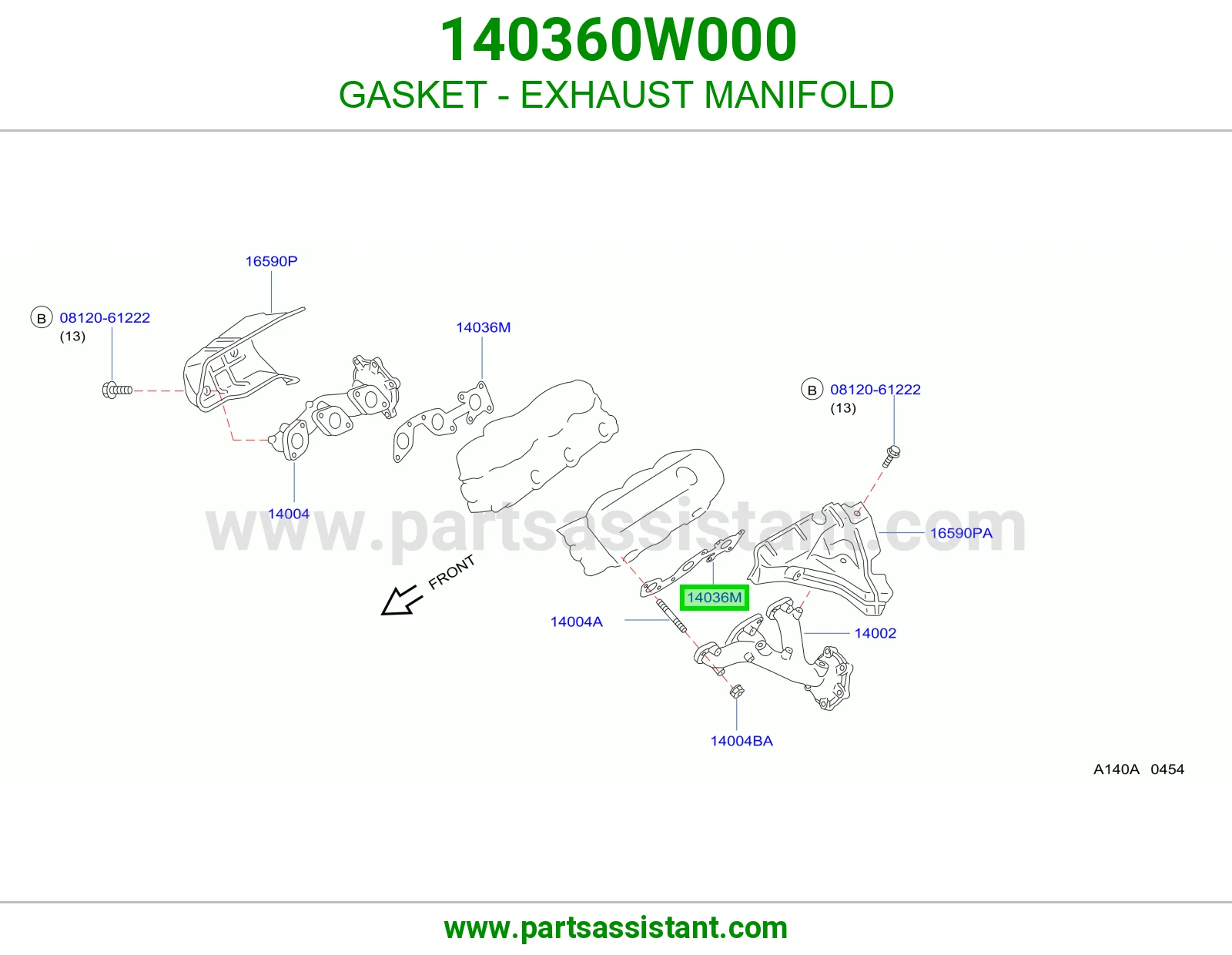 GASKET - EXHAUST MANIFOLD