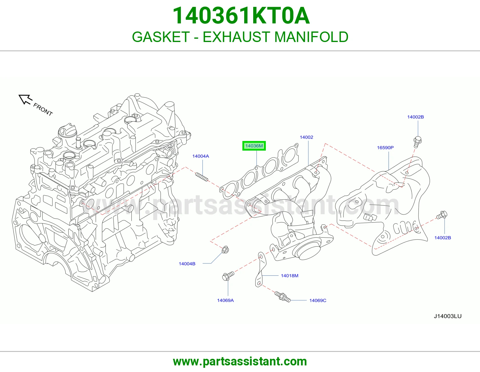 GASKET - EXHAUST MANIFOLD