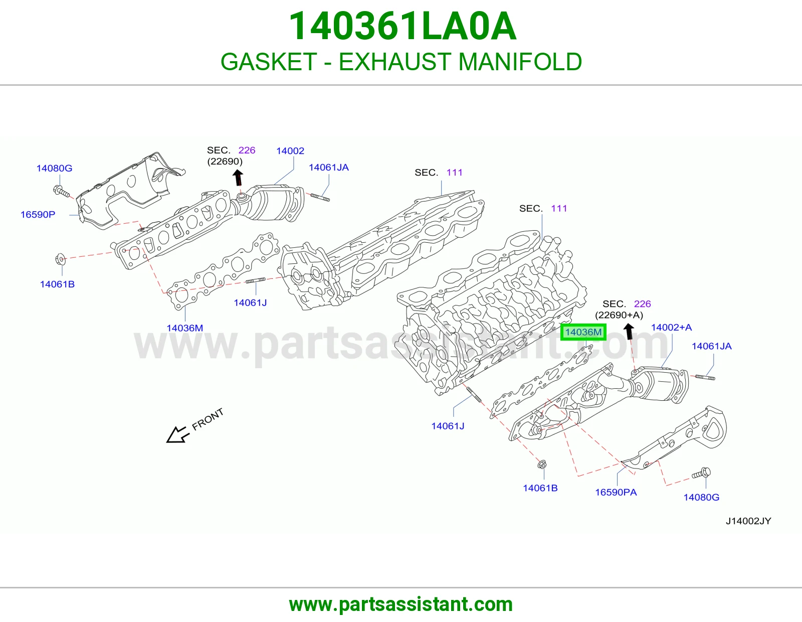 GASKET - EXHAUST MANIFOLD