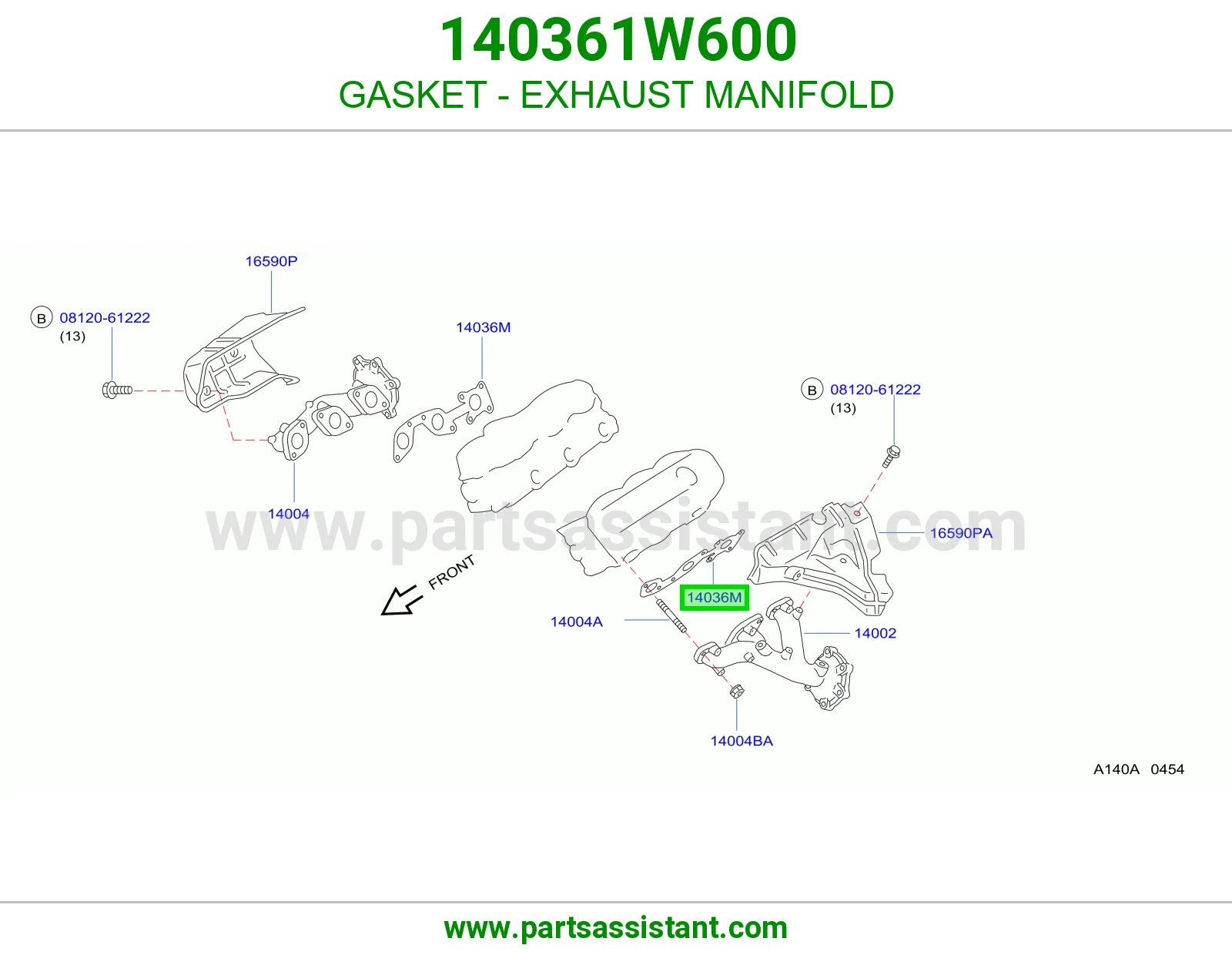 GASKET - EXHAUST MANIFOLD