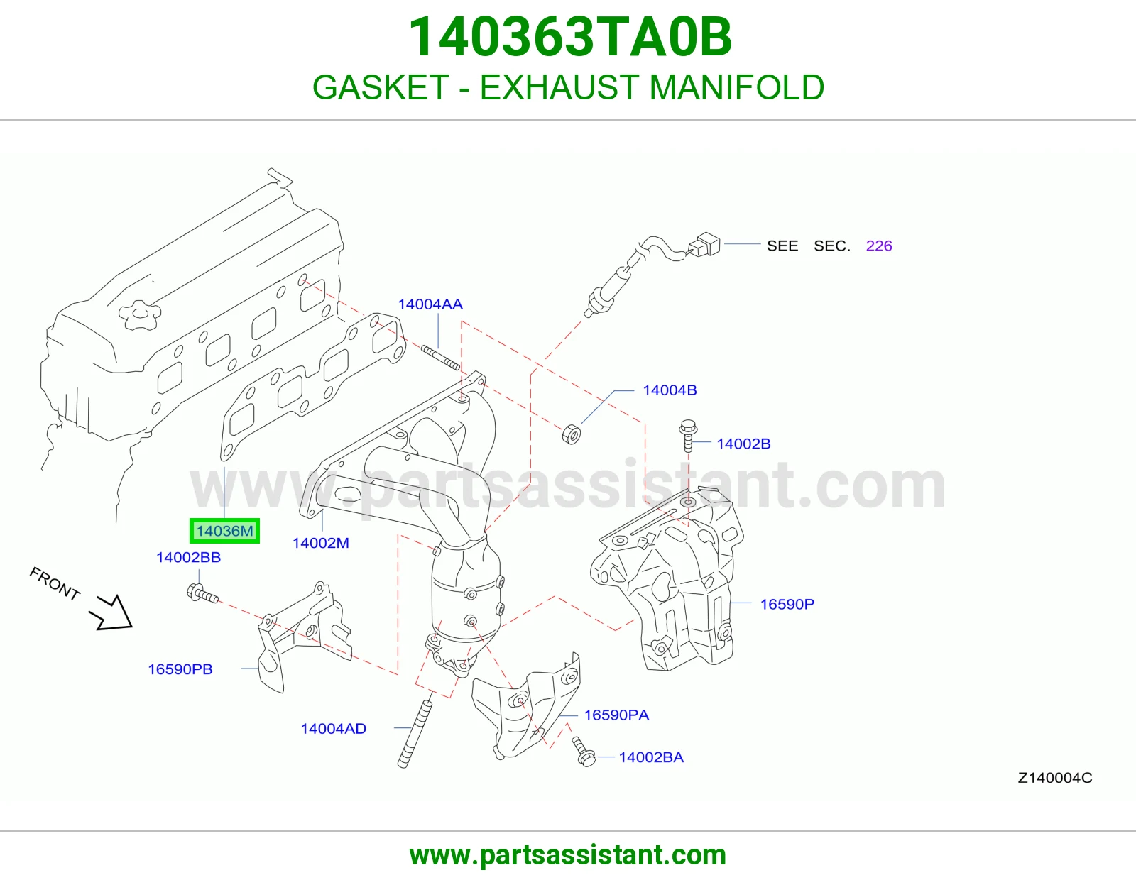 GASKET - EXHAUST MANIFOLD
