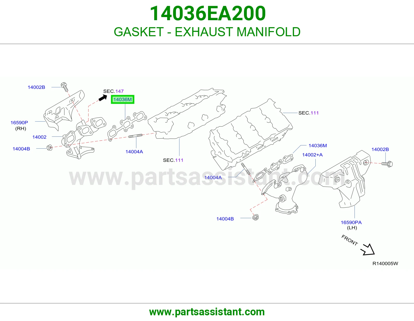 GASKET - EXHAUST MANIFOLD