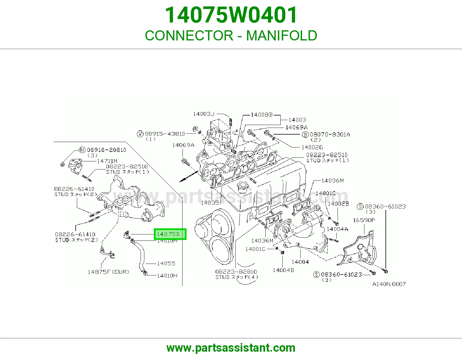 CONNECTOR - MANIFOLD