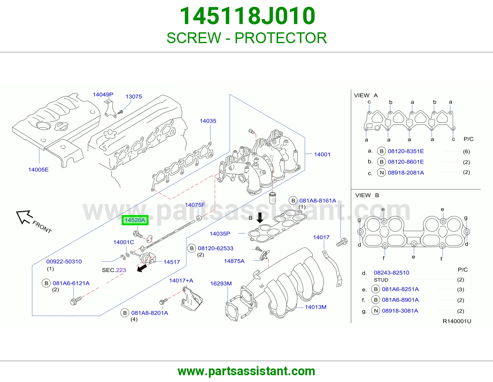 SCREW - PROTECTOR