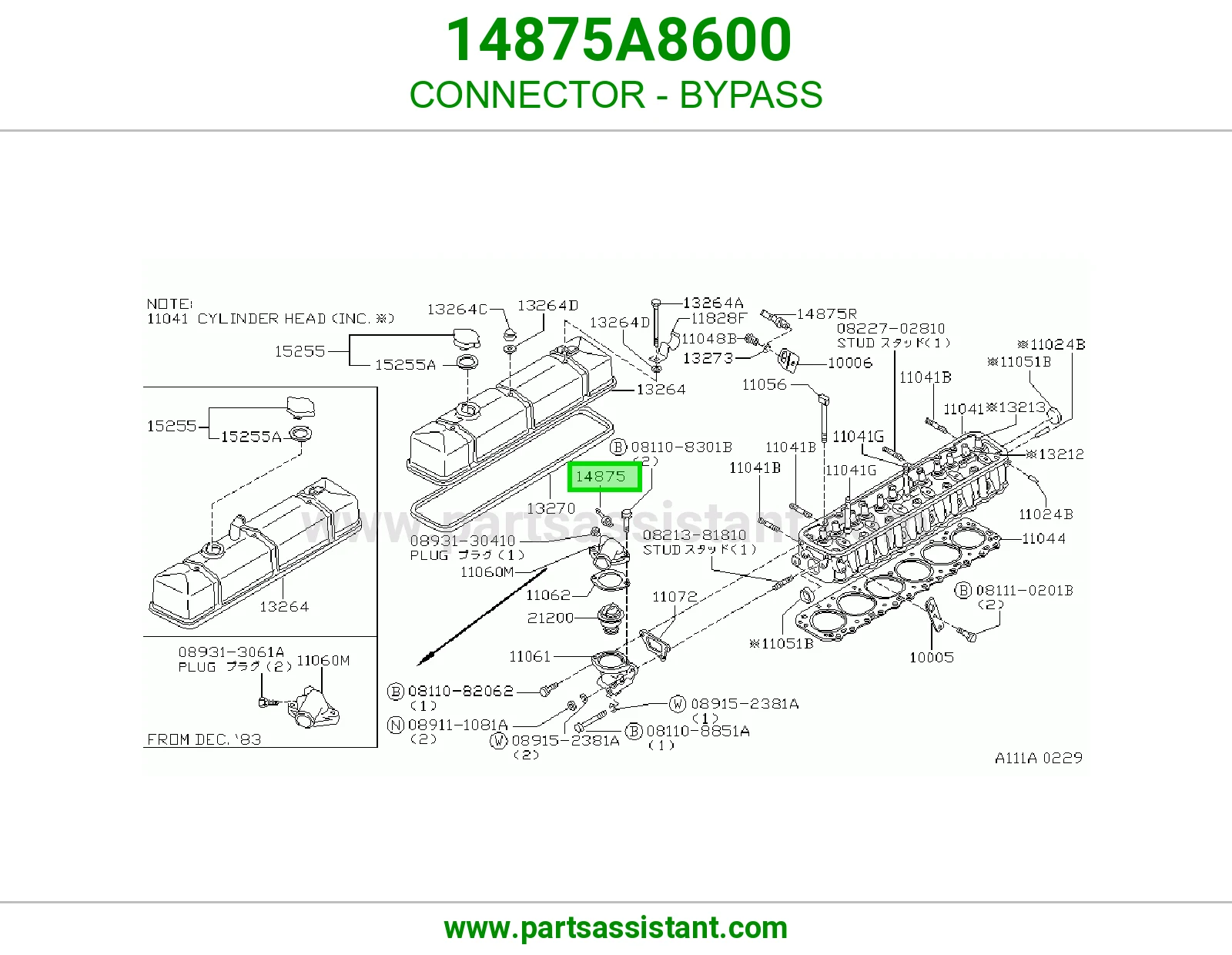 CONNECTOR - BYPASS