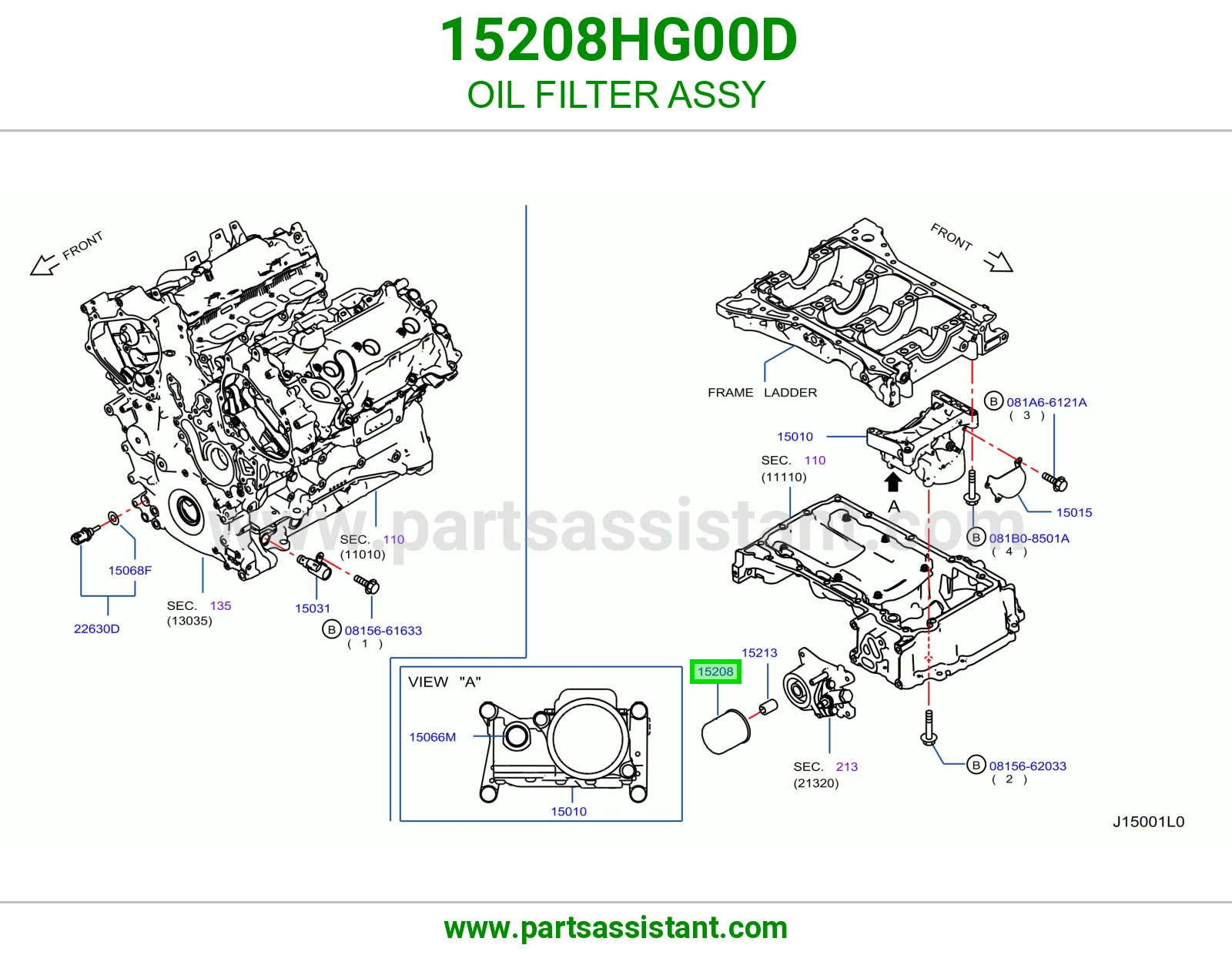 OIL FILTER ASSY