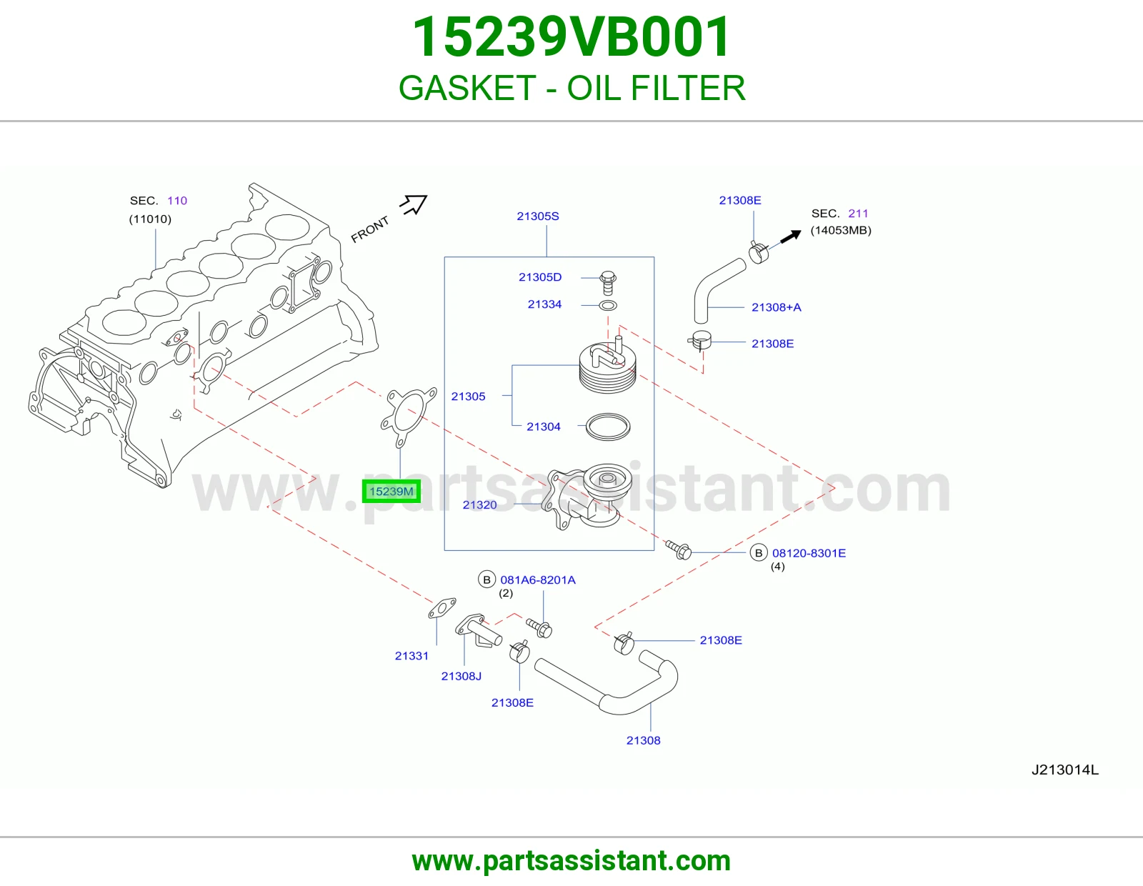 GASKET - OIL FILTER