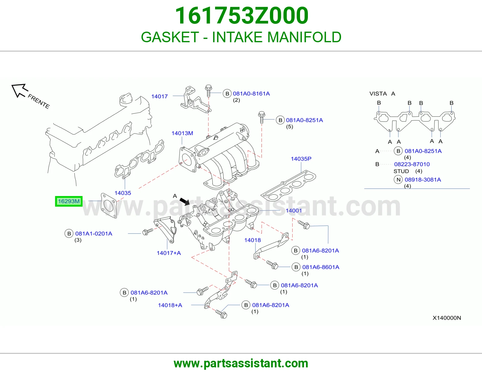 GASKET - INTAKE MANIFOLD