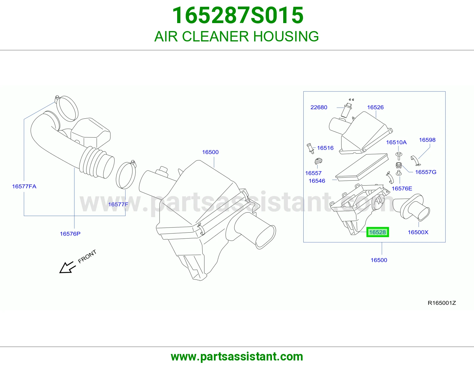 AIR CLEANER HOUSING