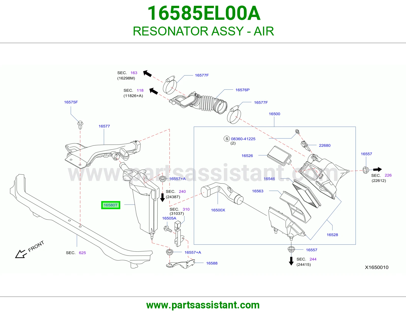 RESONATOR ASSY - AIR