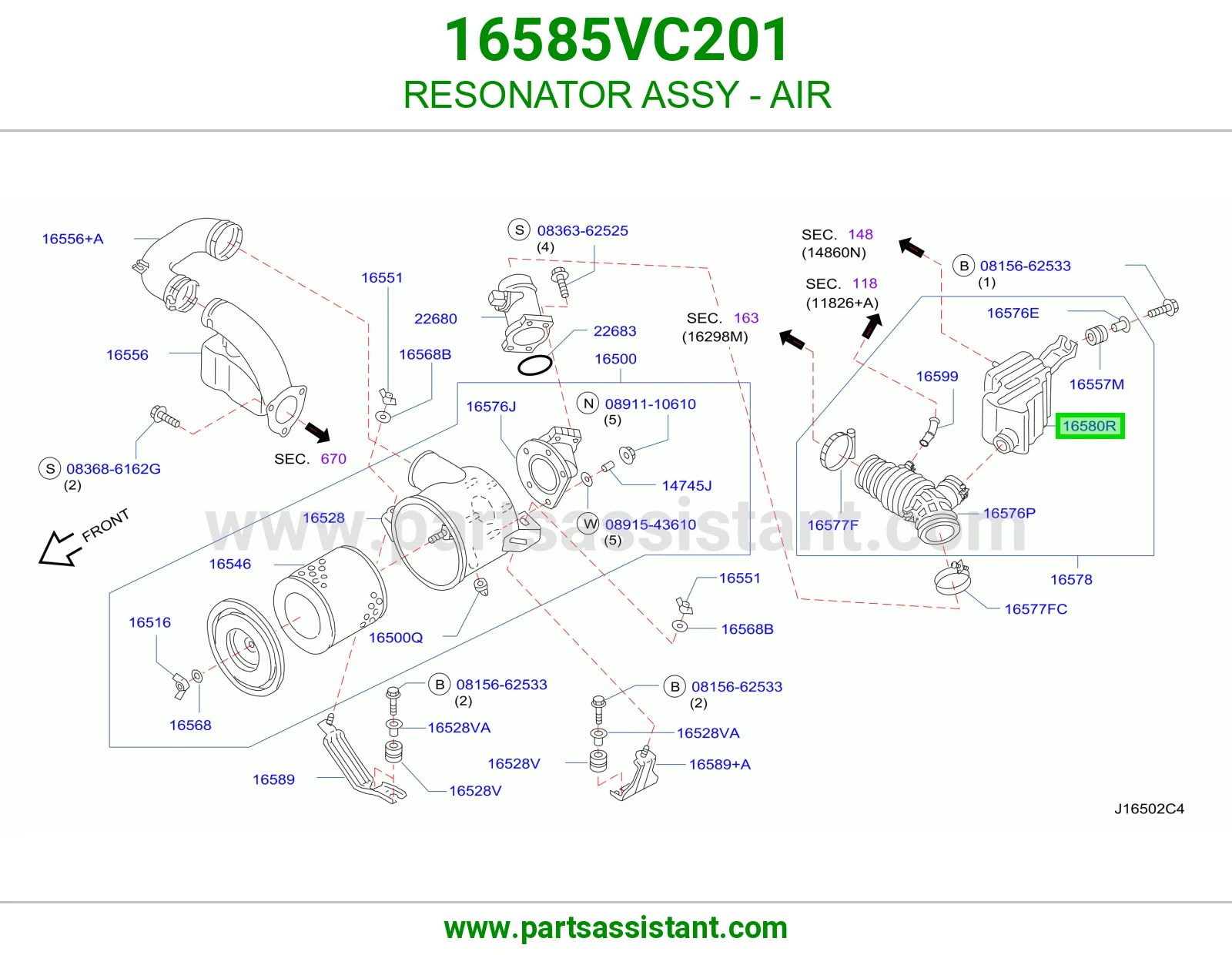 RESONATOR ASSY - AIR