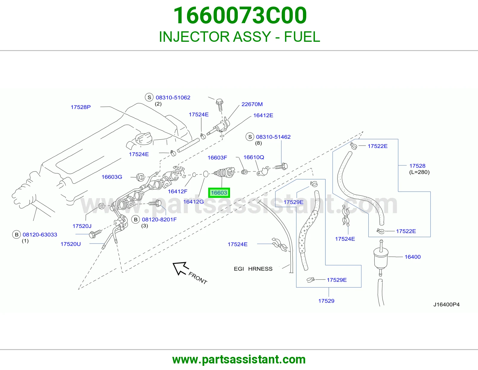 INJECTOR ASSY - FUEL
